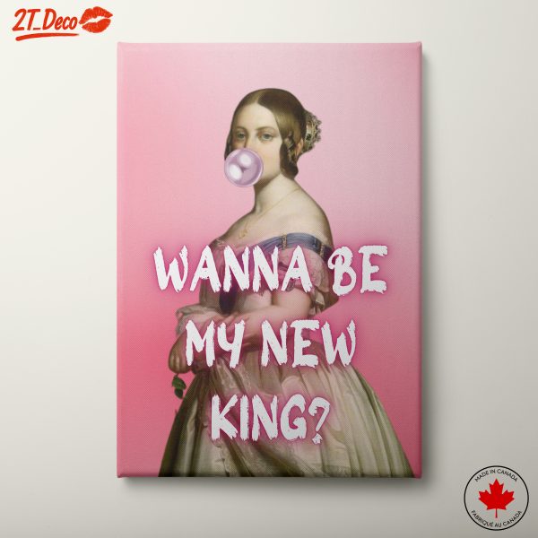 Playful Portrait in Contemporary Pop Art Style
