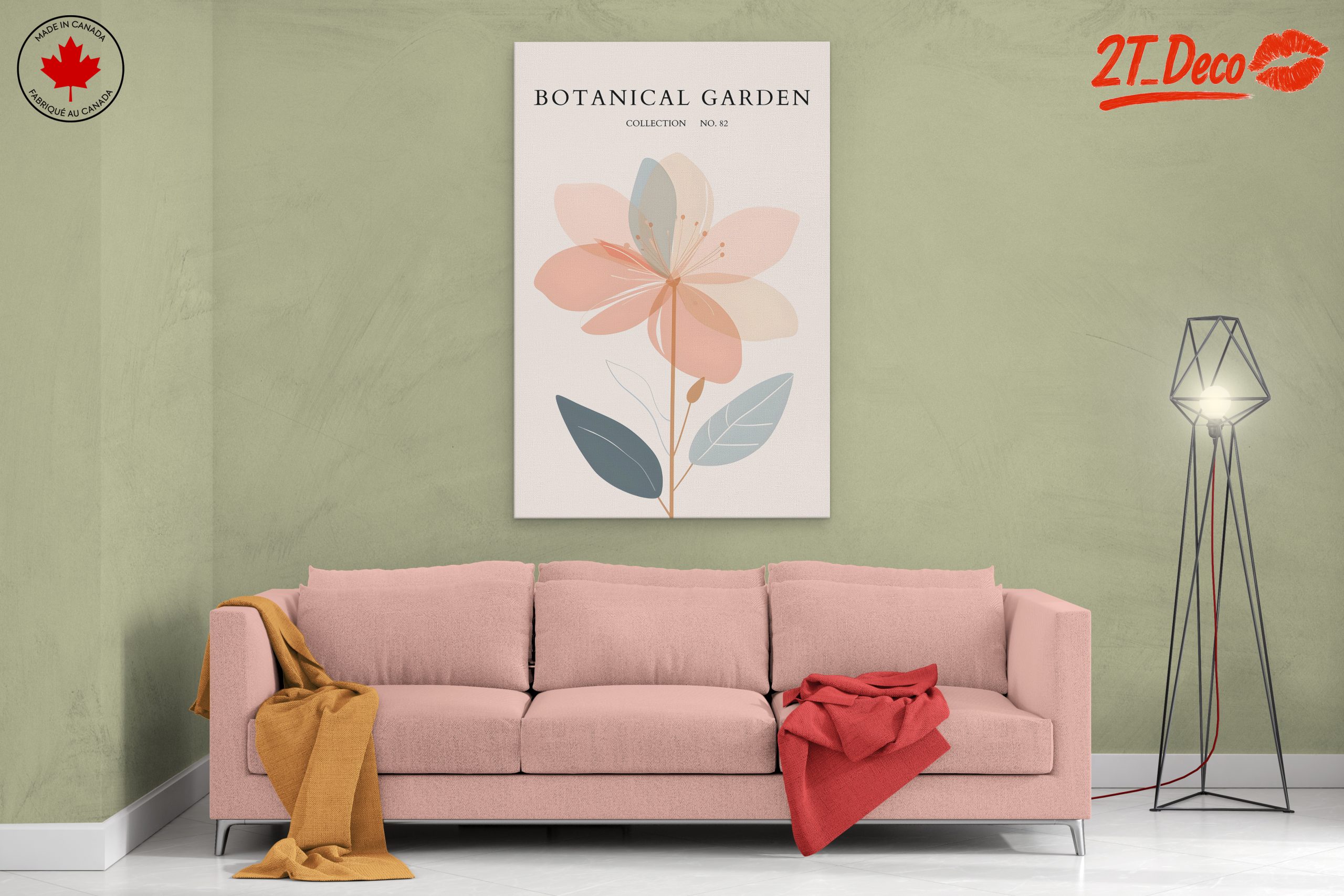 Delicate Floral Artwork for Contemporary Spaces - Image 2