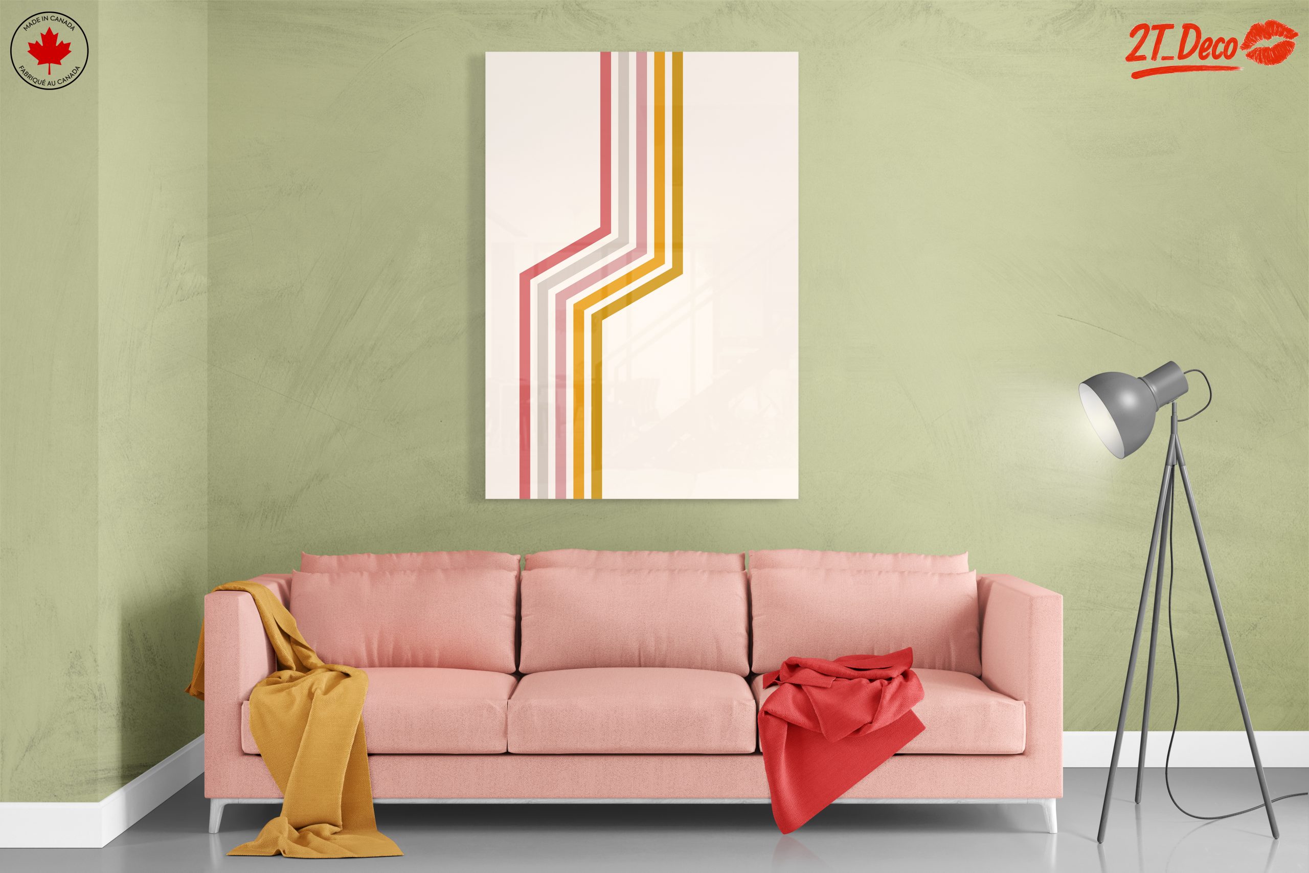Modern Lines Abstract Art for Stylish Decor - Image 7