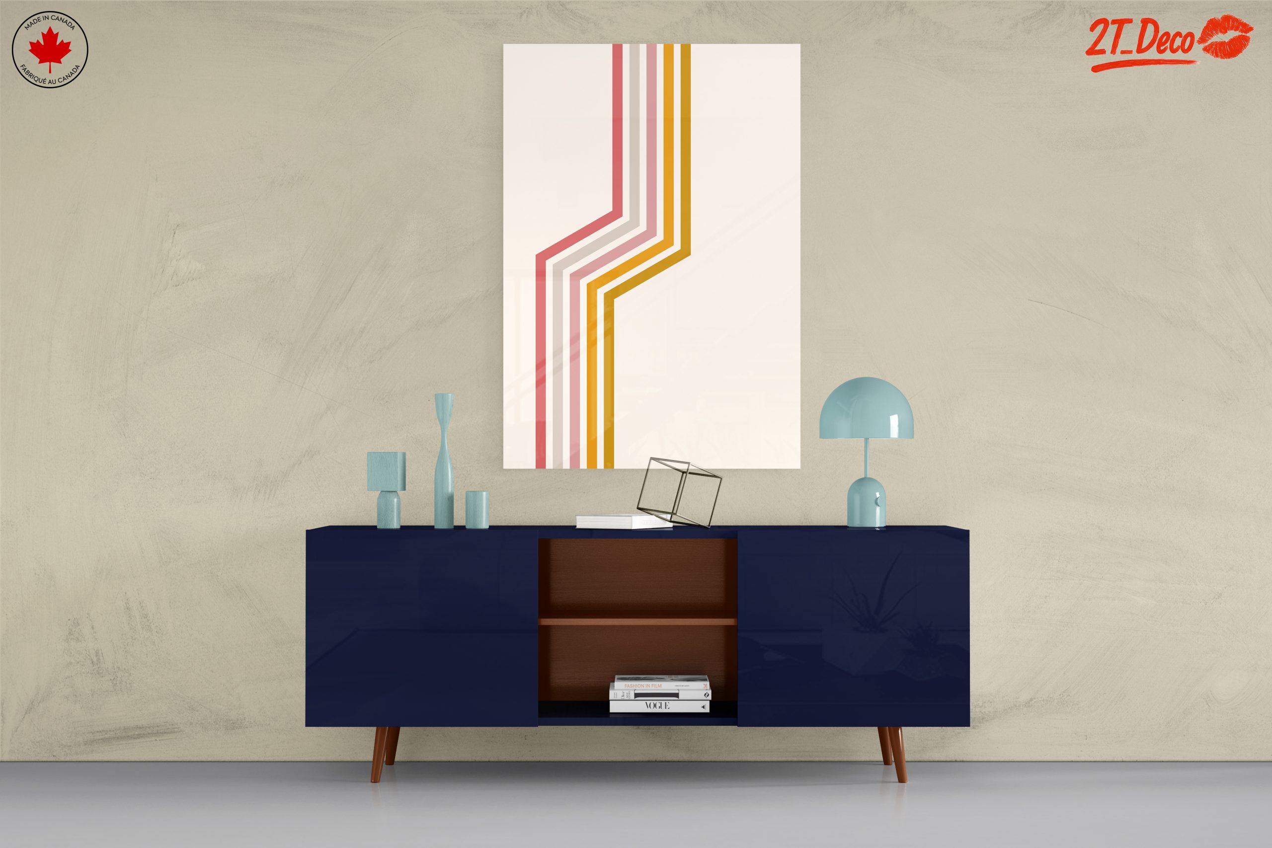 Modern Lines Abstract Art for Stylish Decor - Image 8