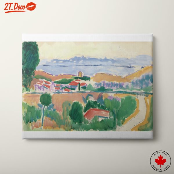 Vibrant Abstract Landscape Art 9