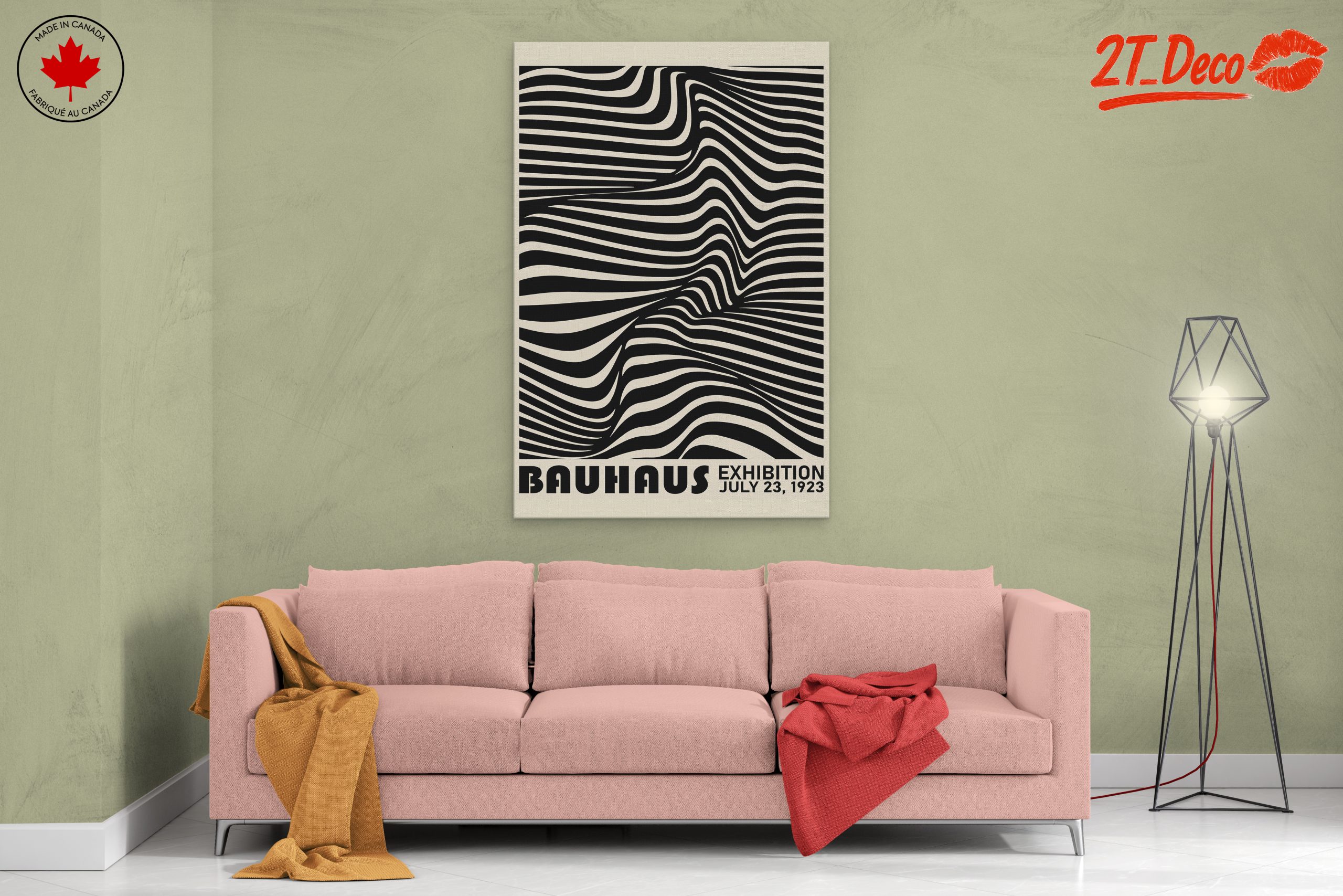 Bauhaus Inspired Abstract Art 4 - Image 2