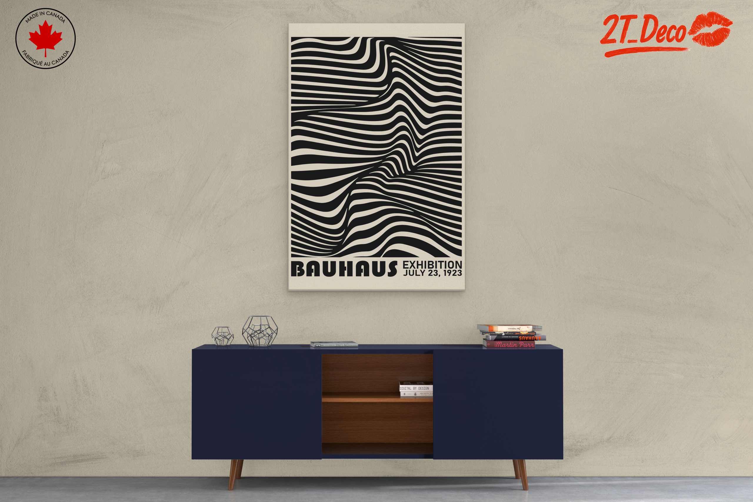 Bauhaus Inspired Abstract Art 4 - Image 3