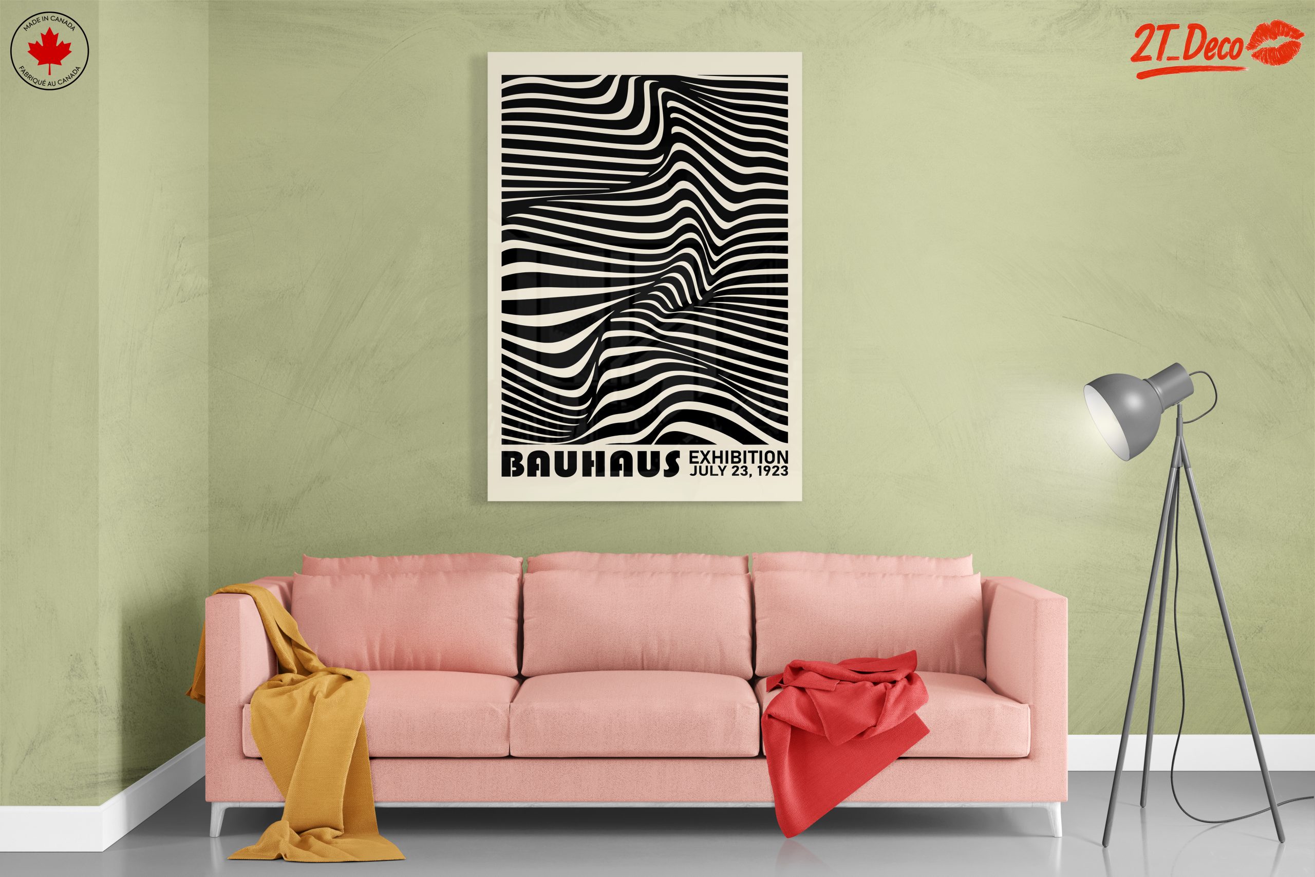 Bauhaus Inspired Abstract Art 4 - Image 7