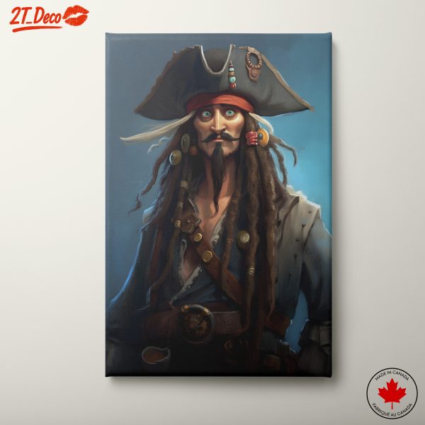 Dynamic Pirate Character Illustration