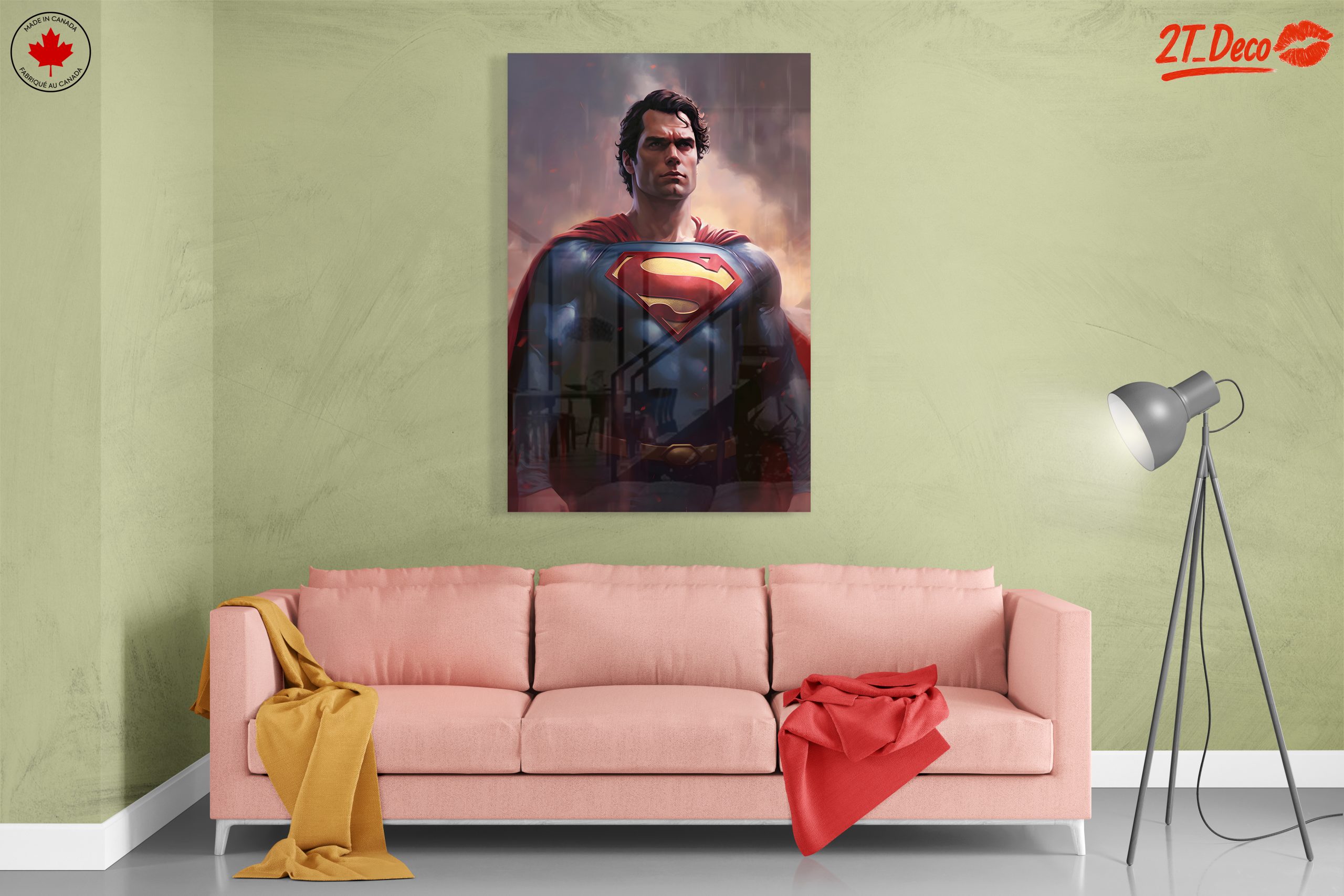 Stunning Superman Artwork Depicting Heroic Strength - Image 7