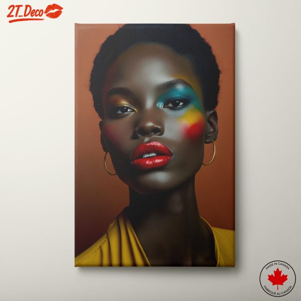 Vibrant Contemporary Portrait of a Woman