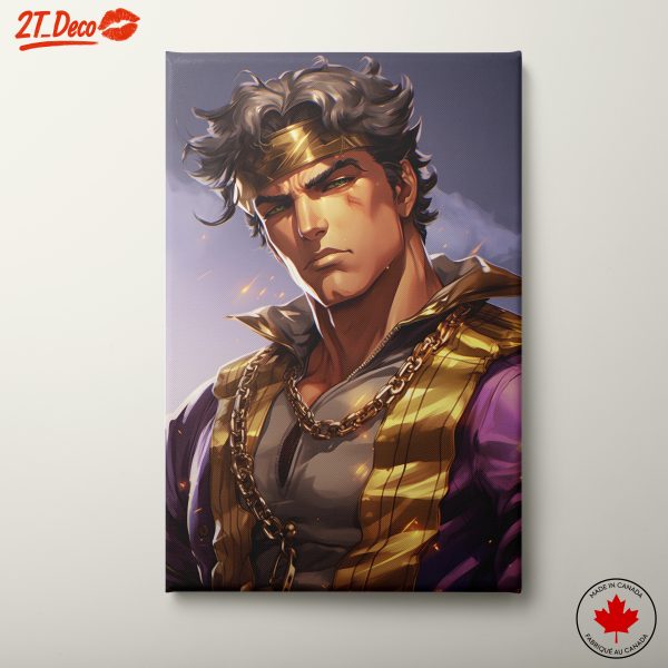 Dynamic Anime Character Portrait Artwork