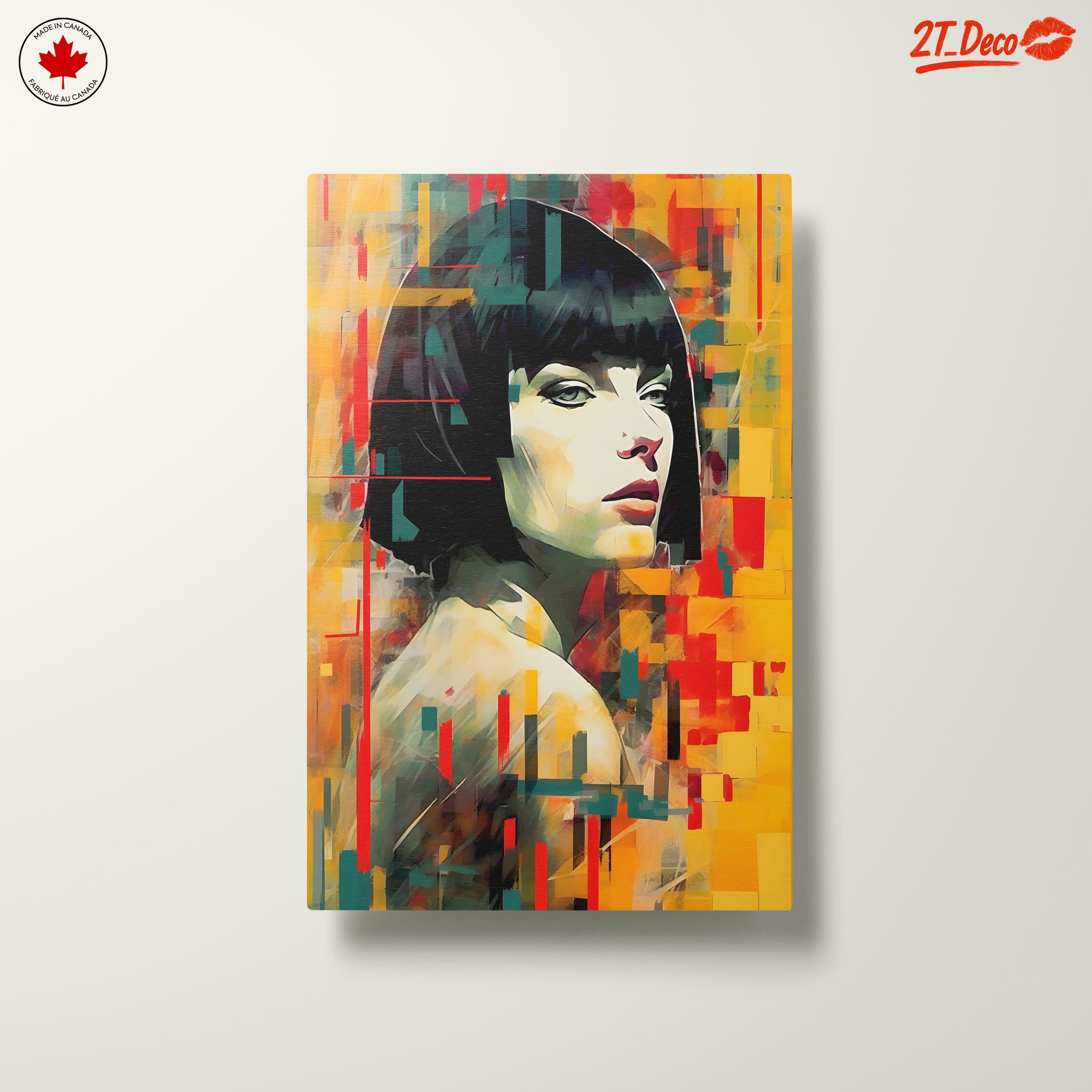 Modern Abstract Contemporary Portrait Art - Image 10