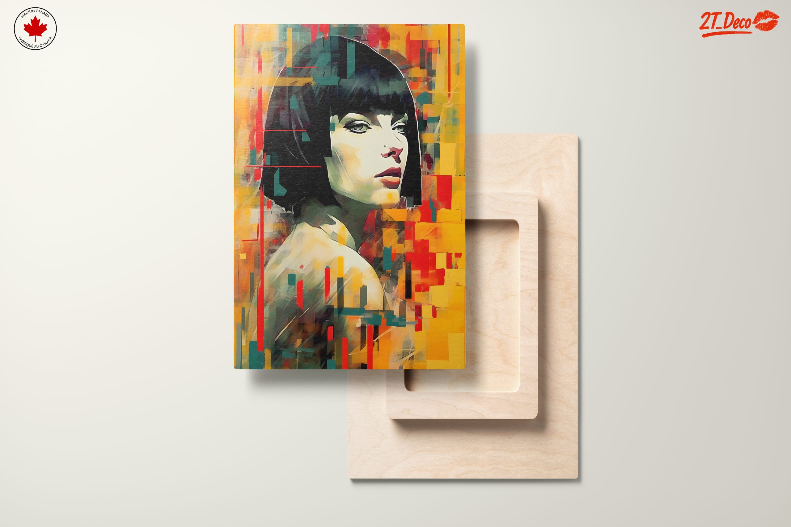 Modern Abstract Contemporary Portrait Art - Image 11