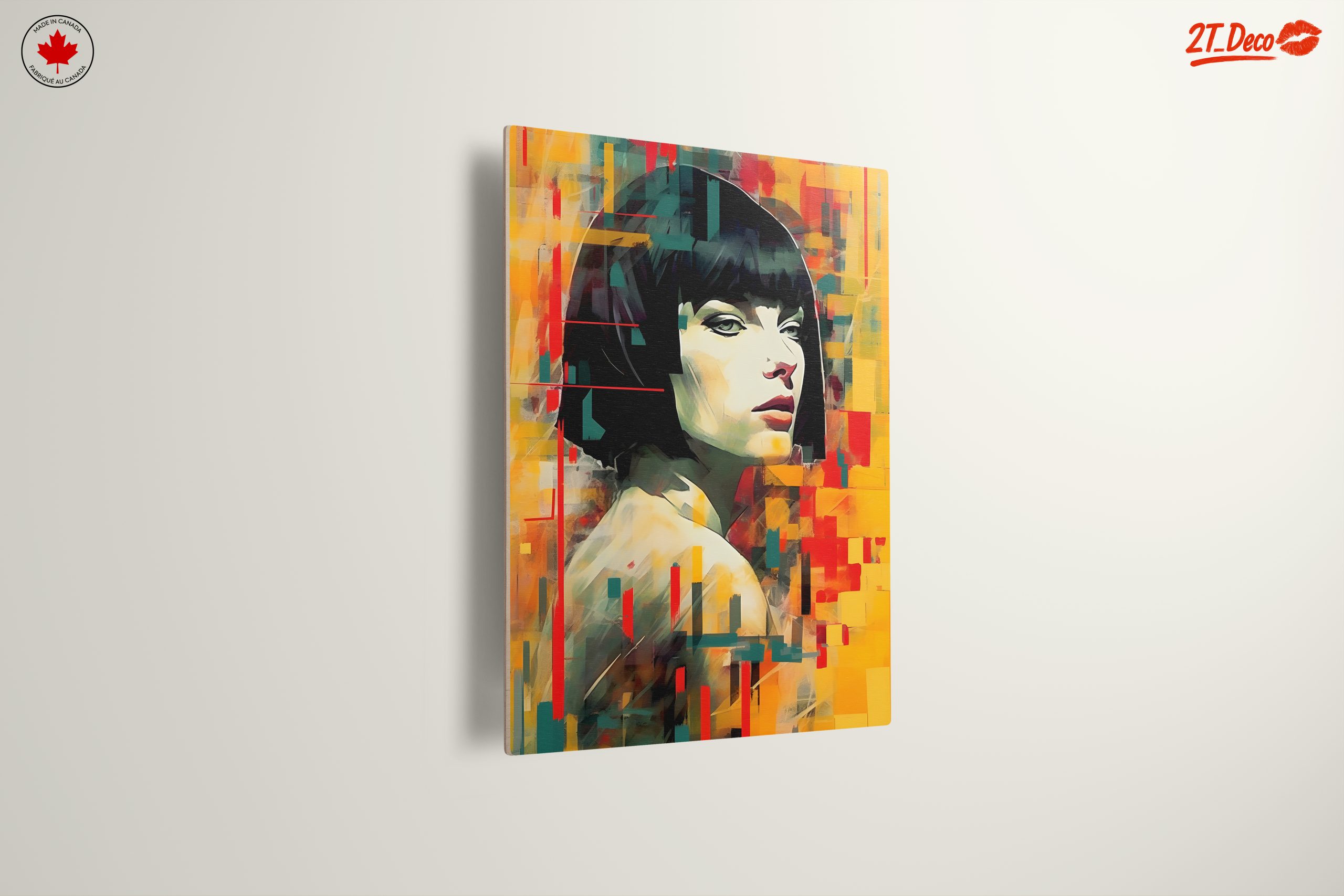 Modern Abstract Contemporary Portrait Art - Image 13
