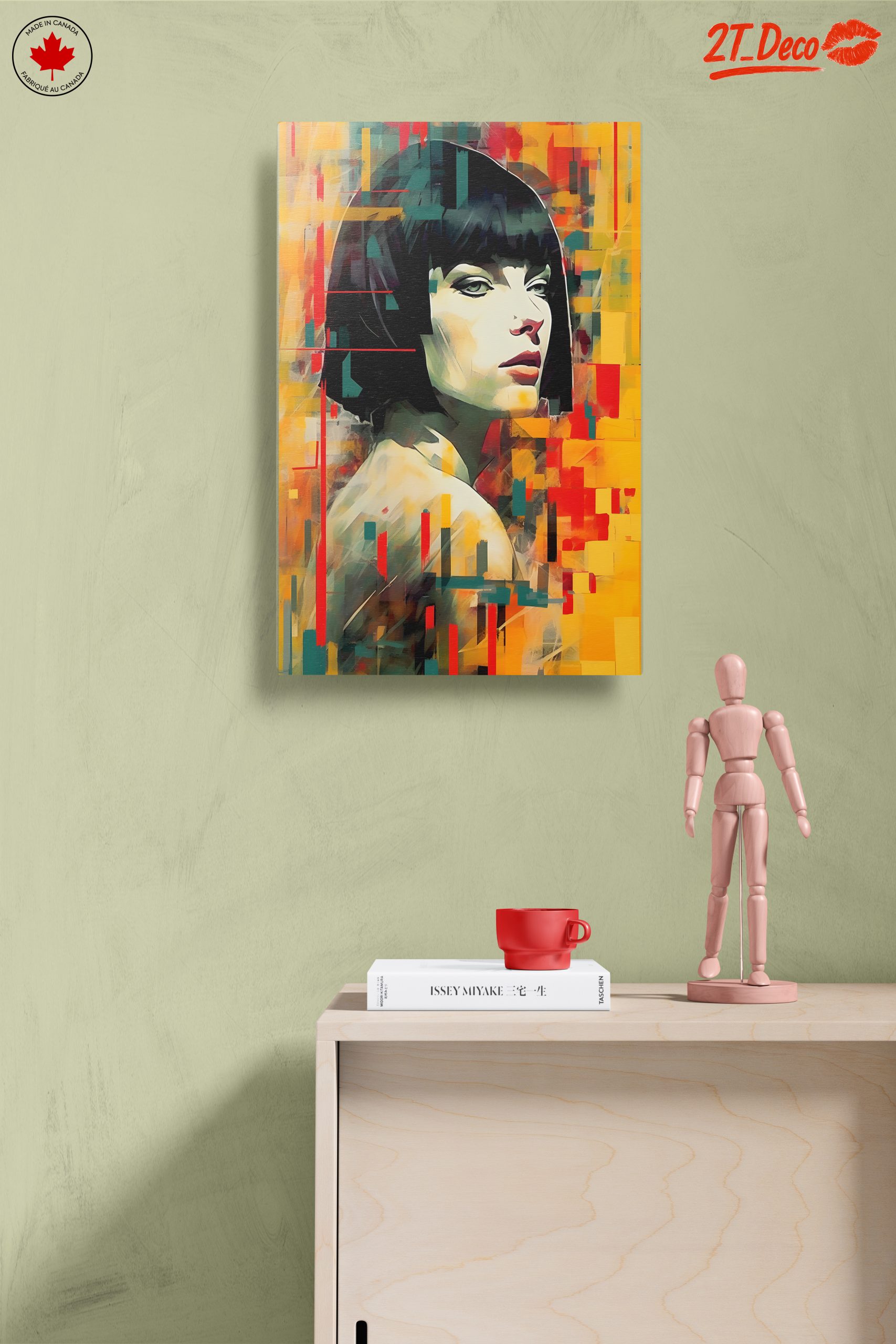 Modern Abstract Contemporary Portrait Art - Image 14