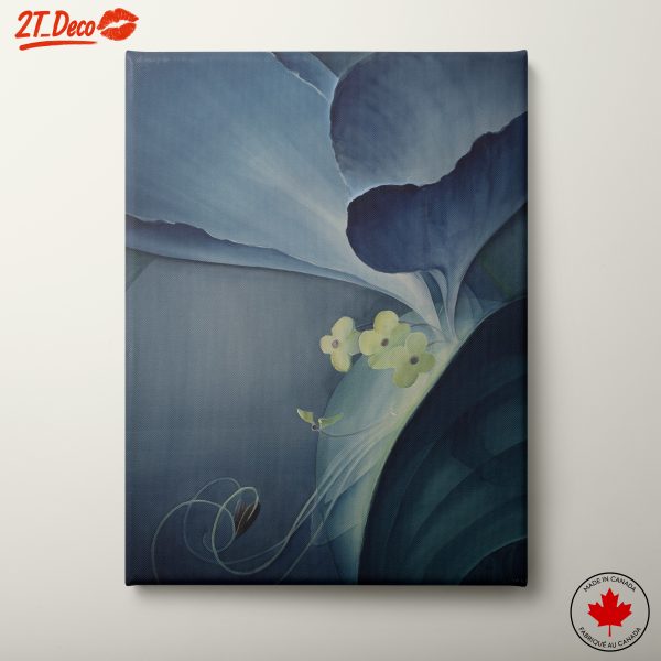 Elegant Botanical Floral Art Composition