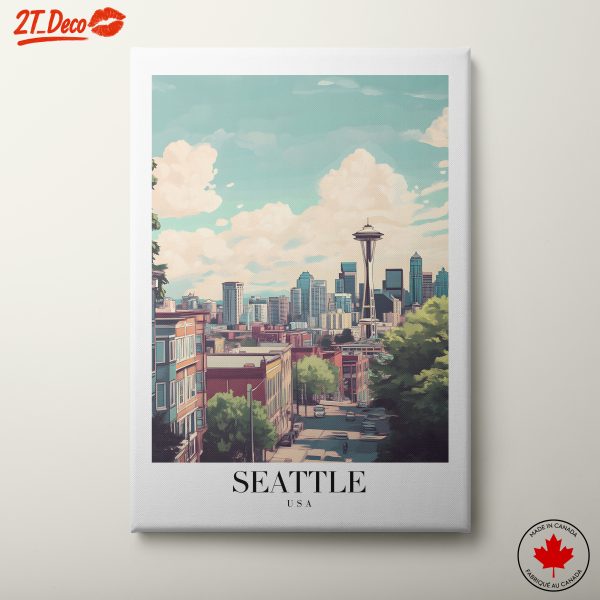 Seattle Cityscape Art