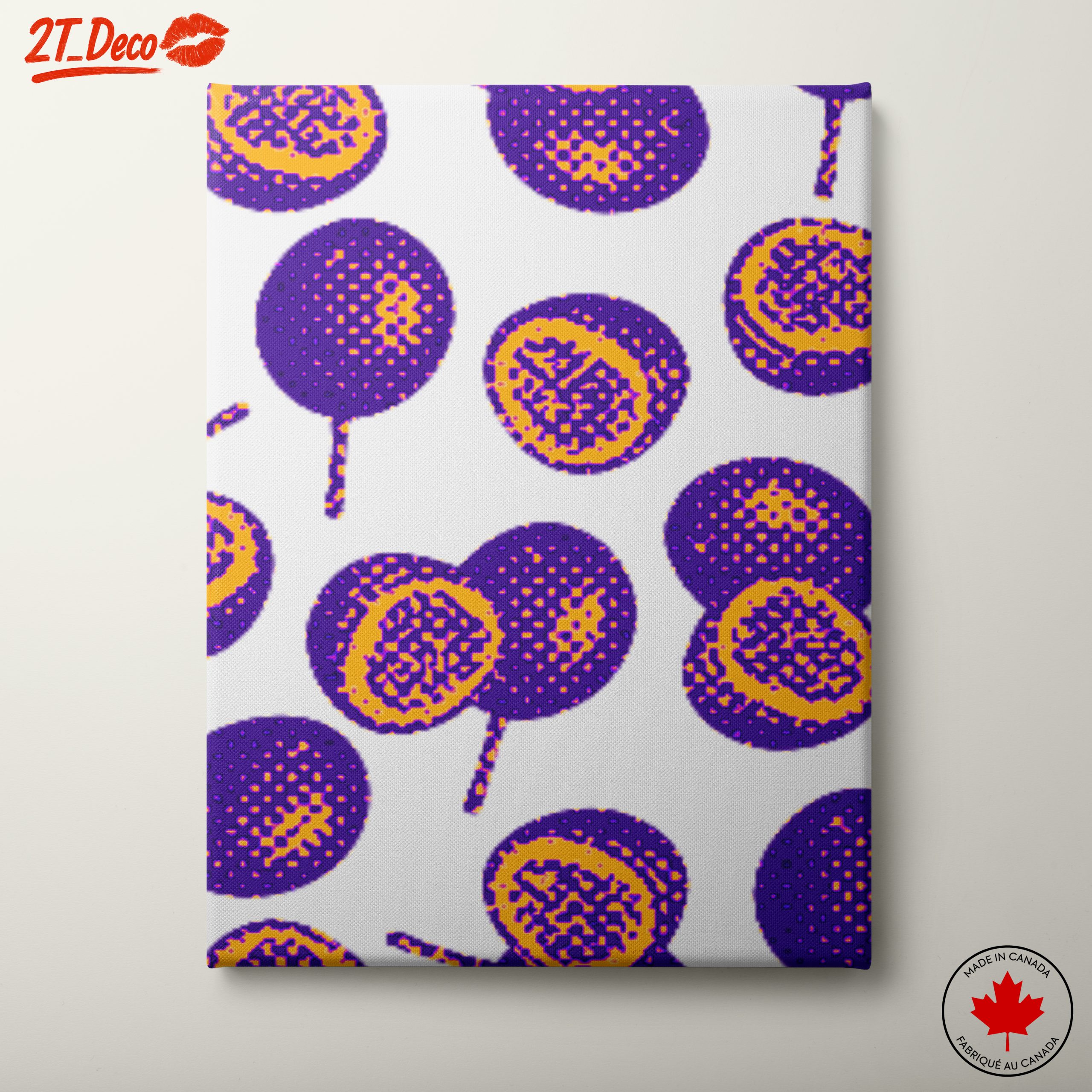 Colorful Abstract Food Patterns