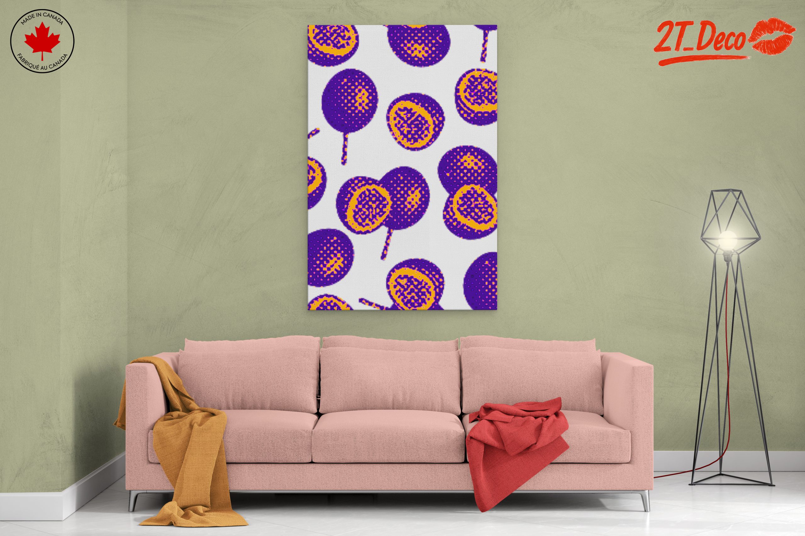 Colorful Abstract Food Patterns - Image 2