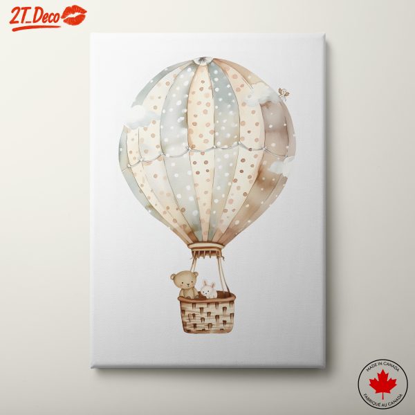 Playful Hot Air Balloon Adventure for Kids