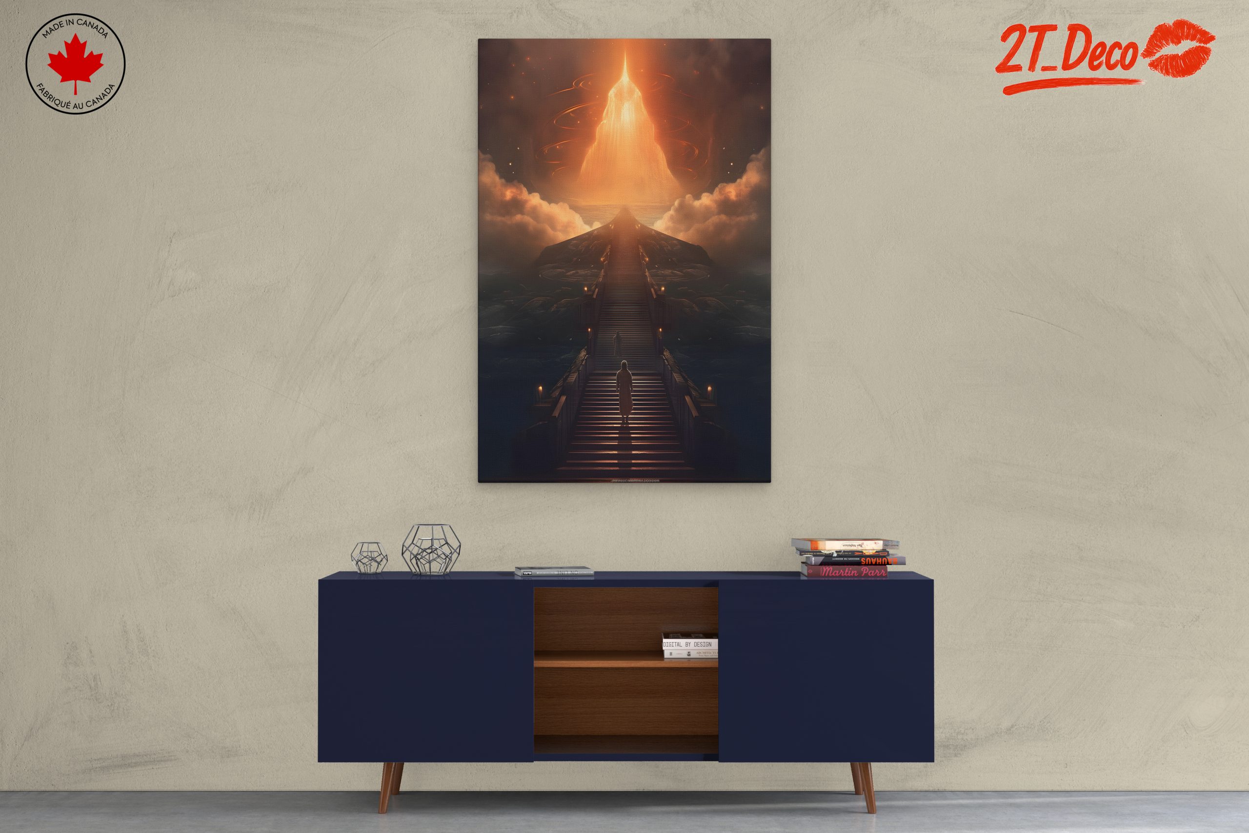 Stunning Fantasy Mountain Landscape - Image 3