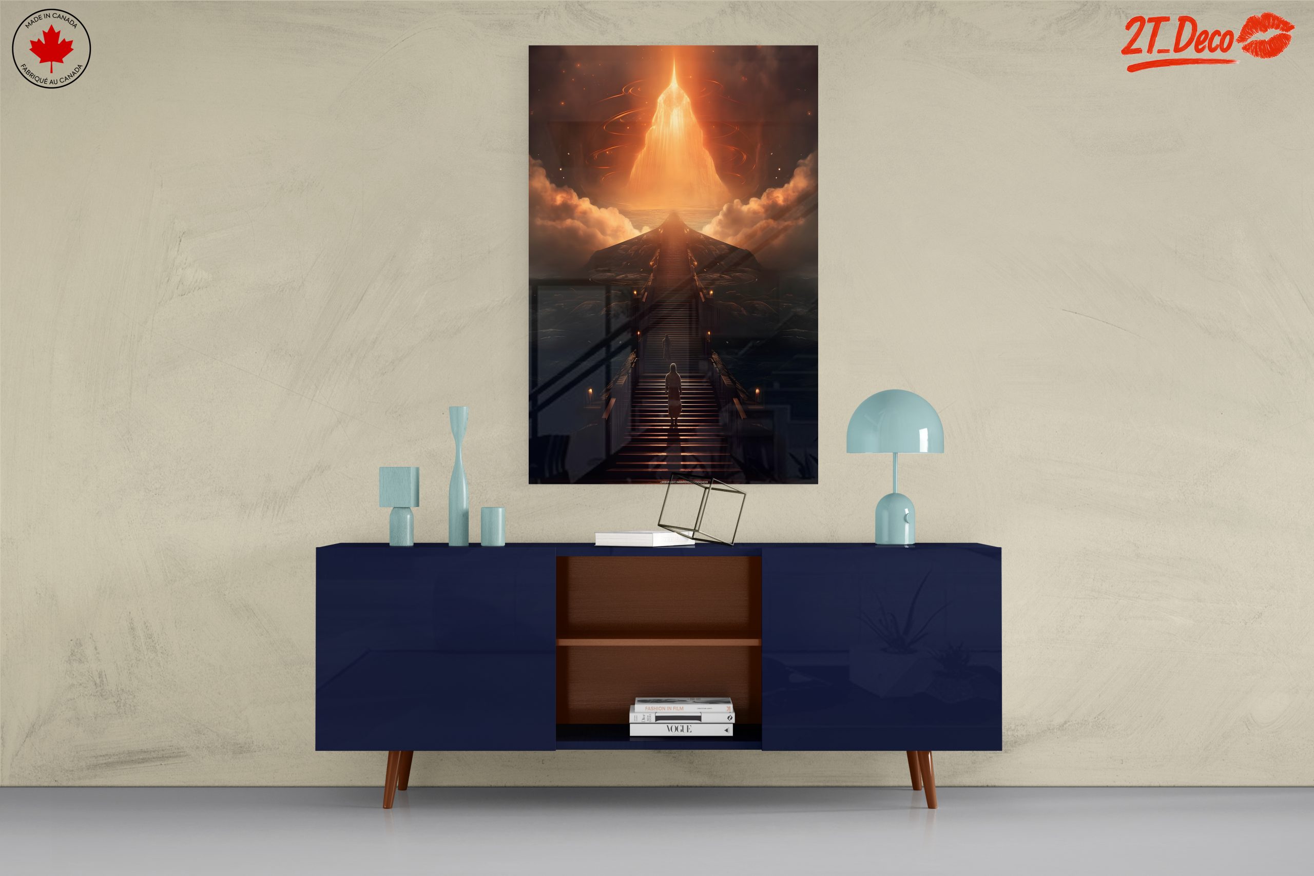 Stunning Fantasy Mountain Landscape - Image 8