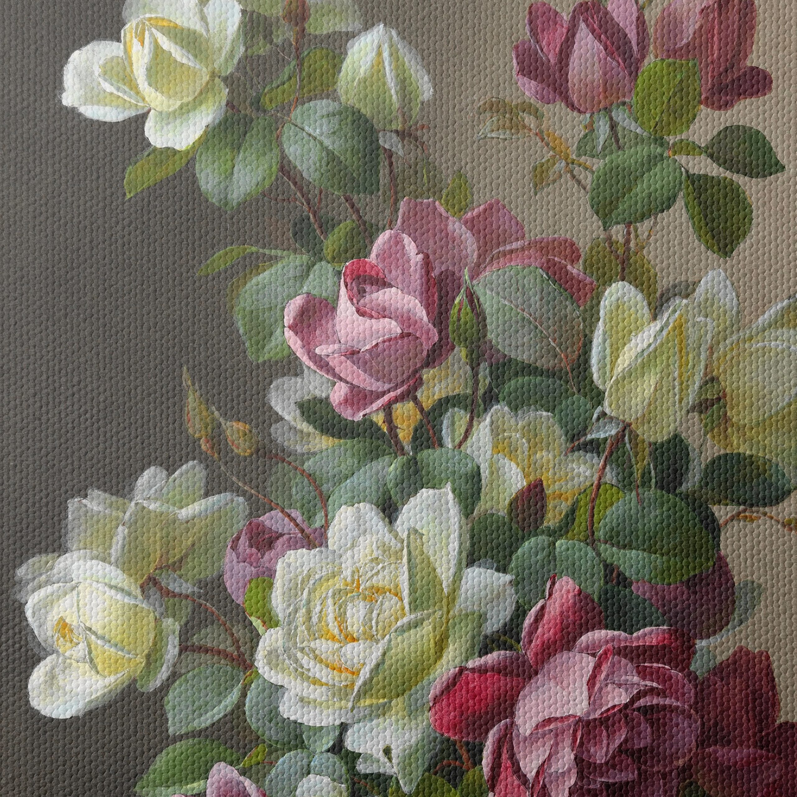 Stunning Roses Arrangement Botanical Art - Image 4