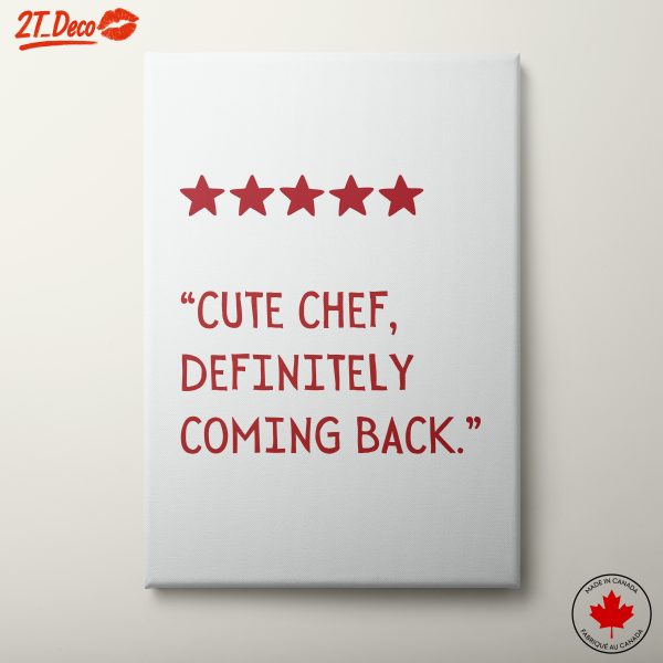 Cute Chef Dining Experience Art