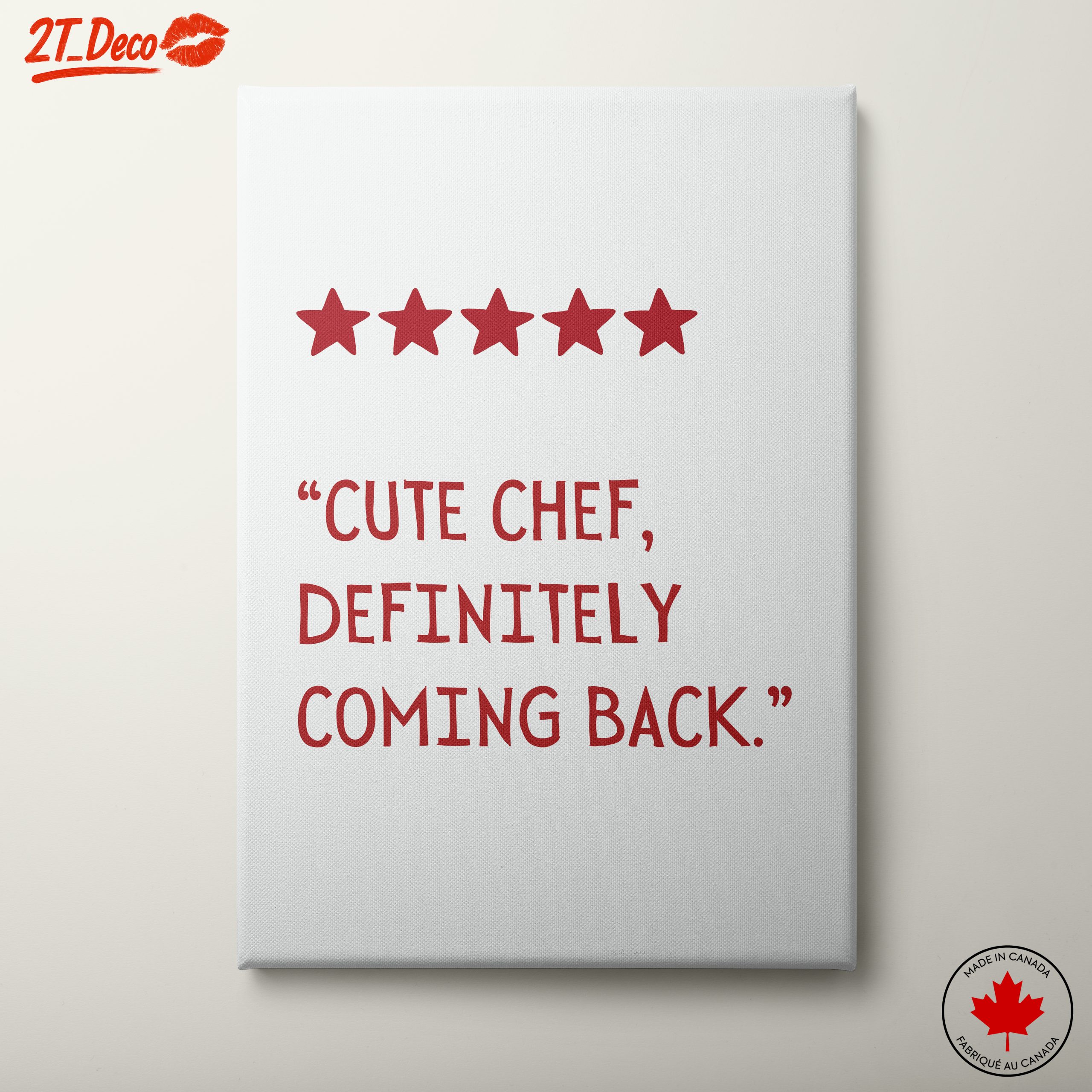 Cute Chef Dining Experience Art