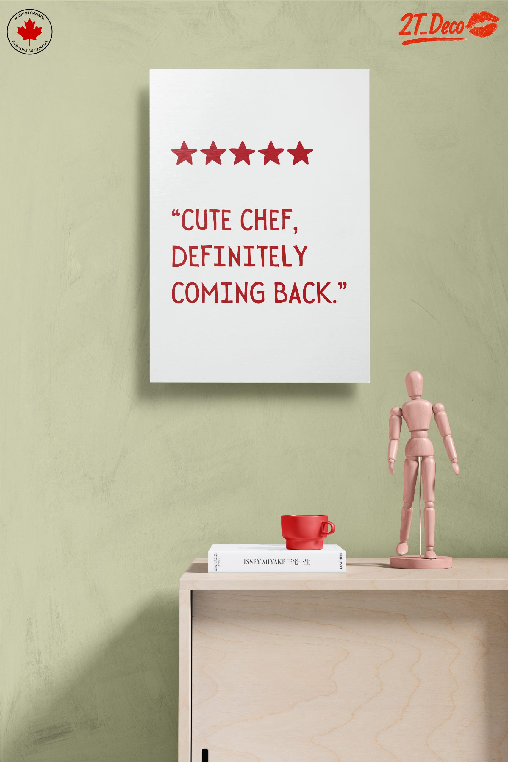 Cute Chef Dining Experience Art - Image 14