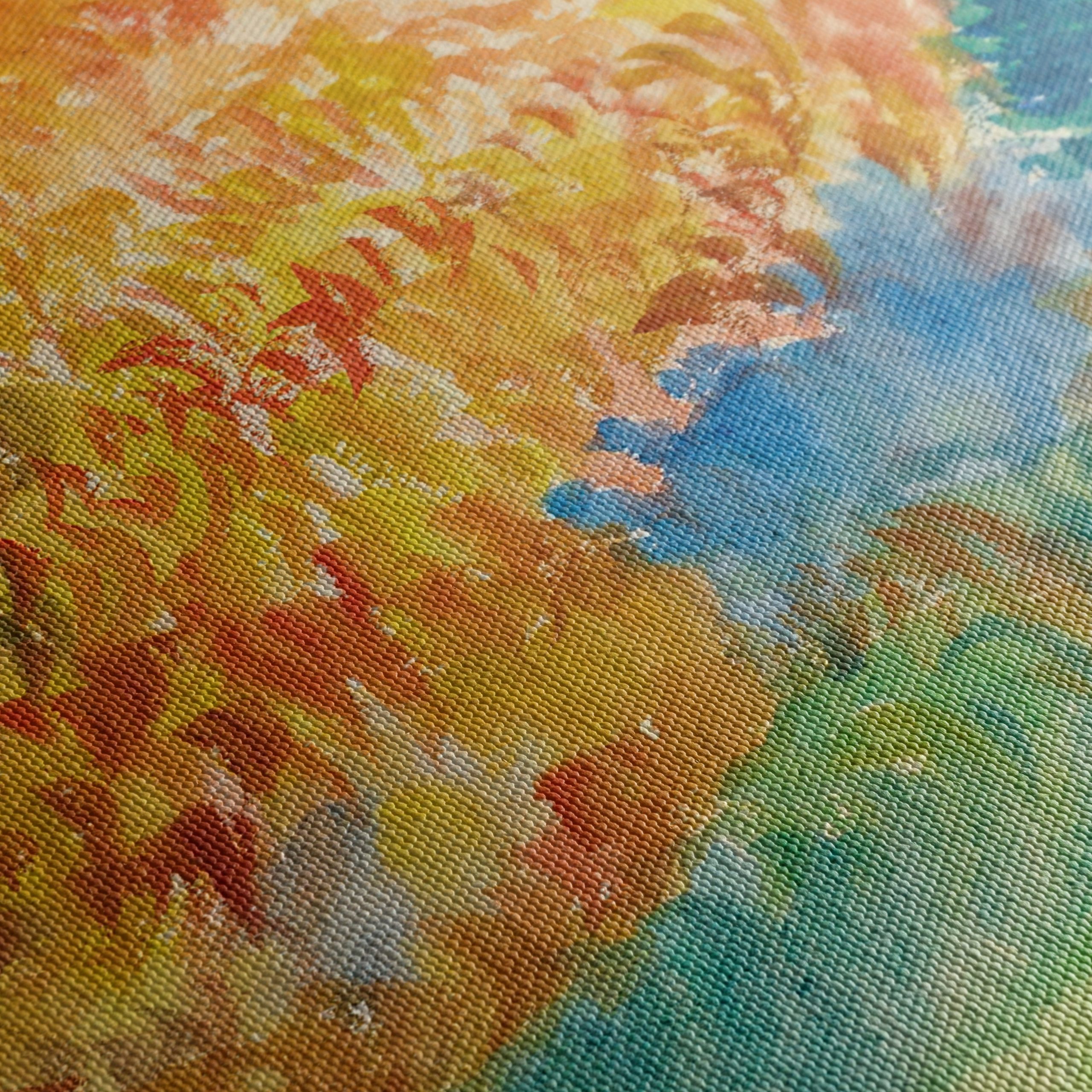Vibrant Botanical Landscape Art - Image 5