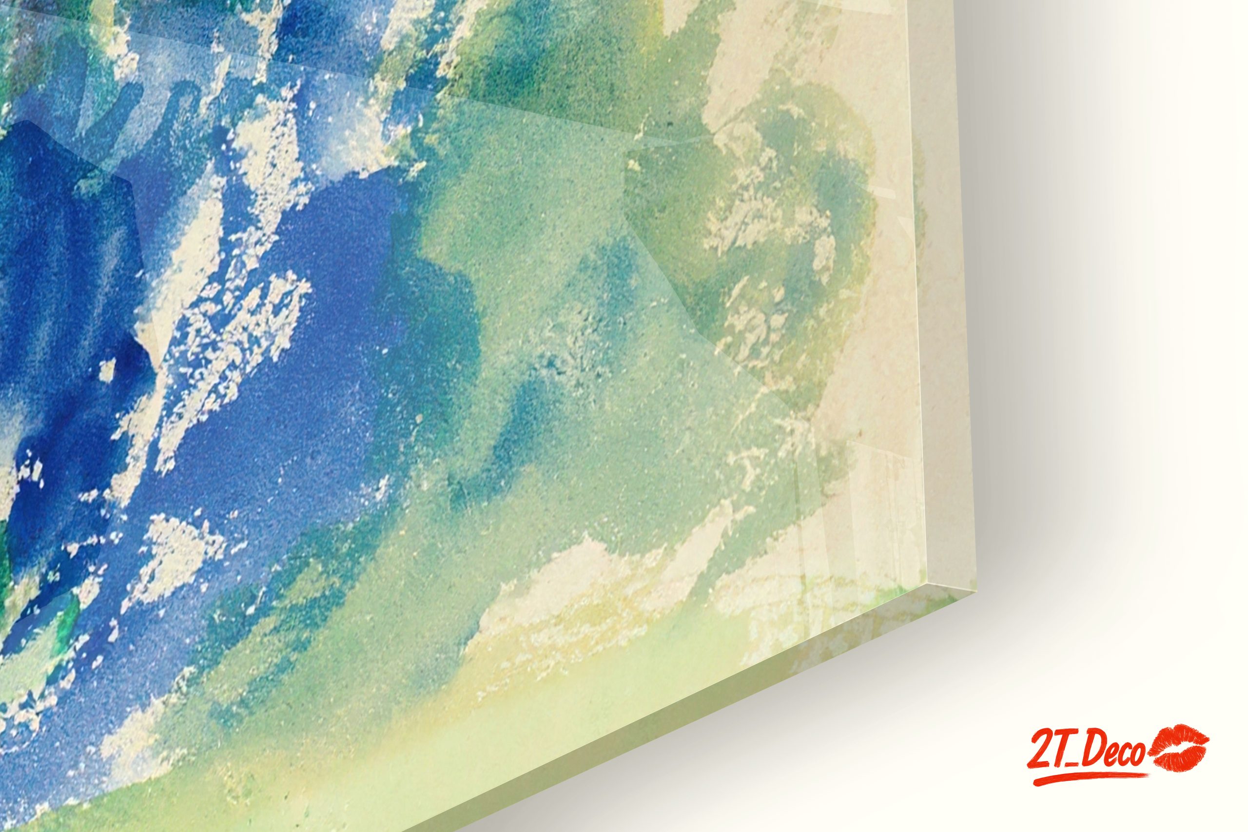 Vibrant Botanical Landscape Art - Image 9