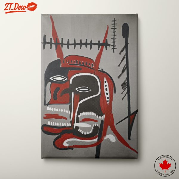 Bold Abstract Cultural Mask Art