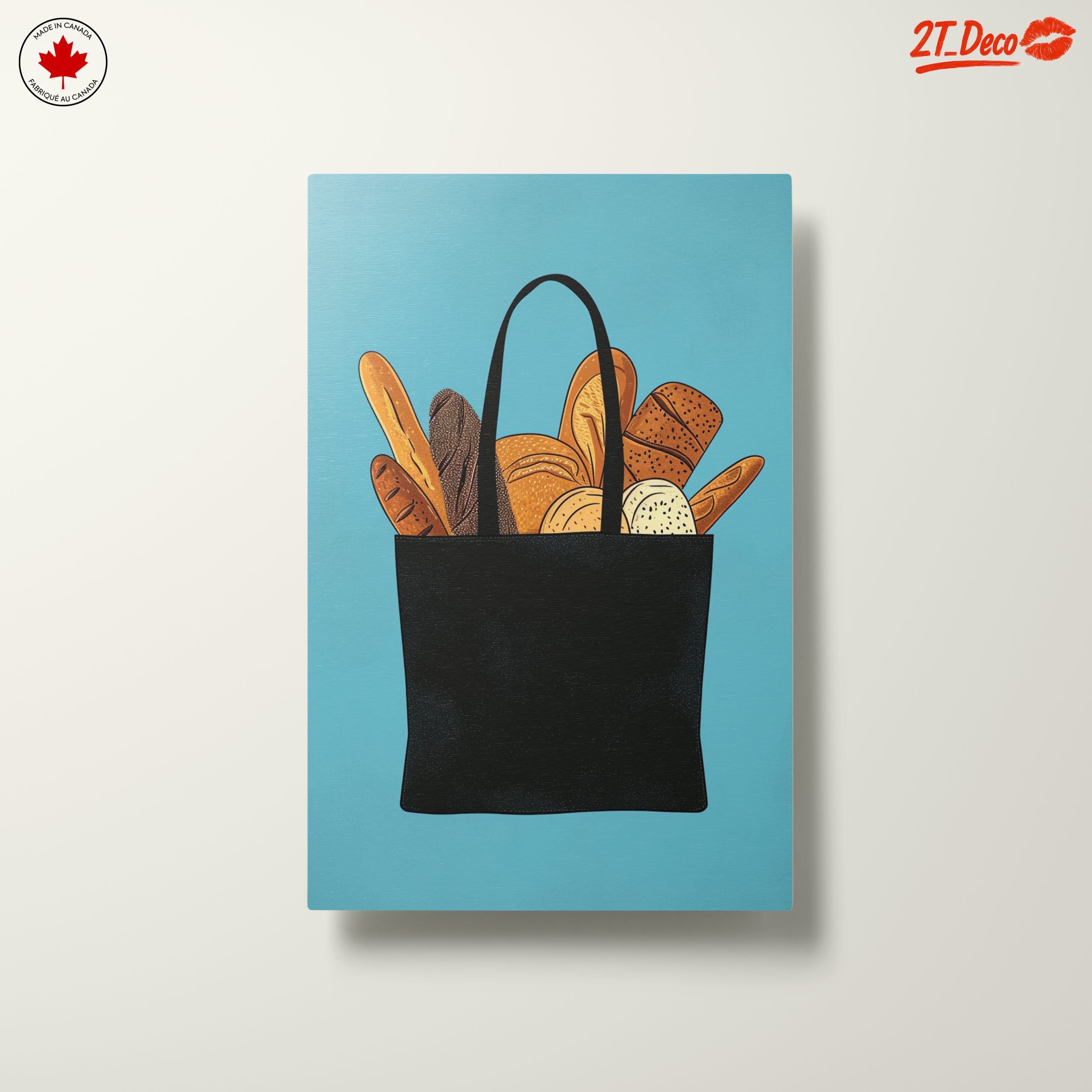 Vibrant Abstract Food Bag Art - Image 10
