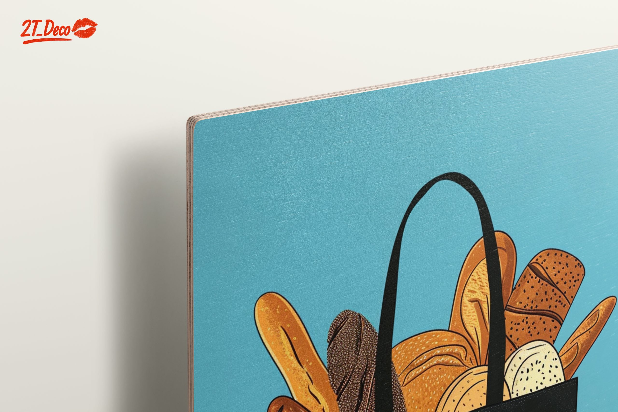 Vibrant Abstract Food Bag Art - Image 15