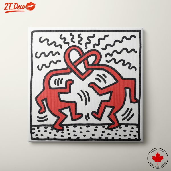 Playful Contemporary Pop Art Design of Figures
