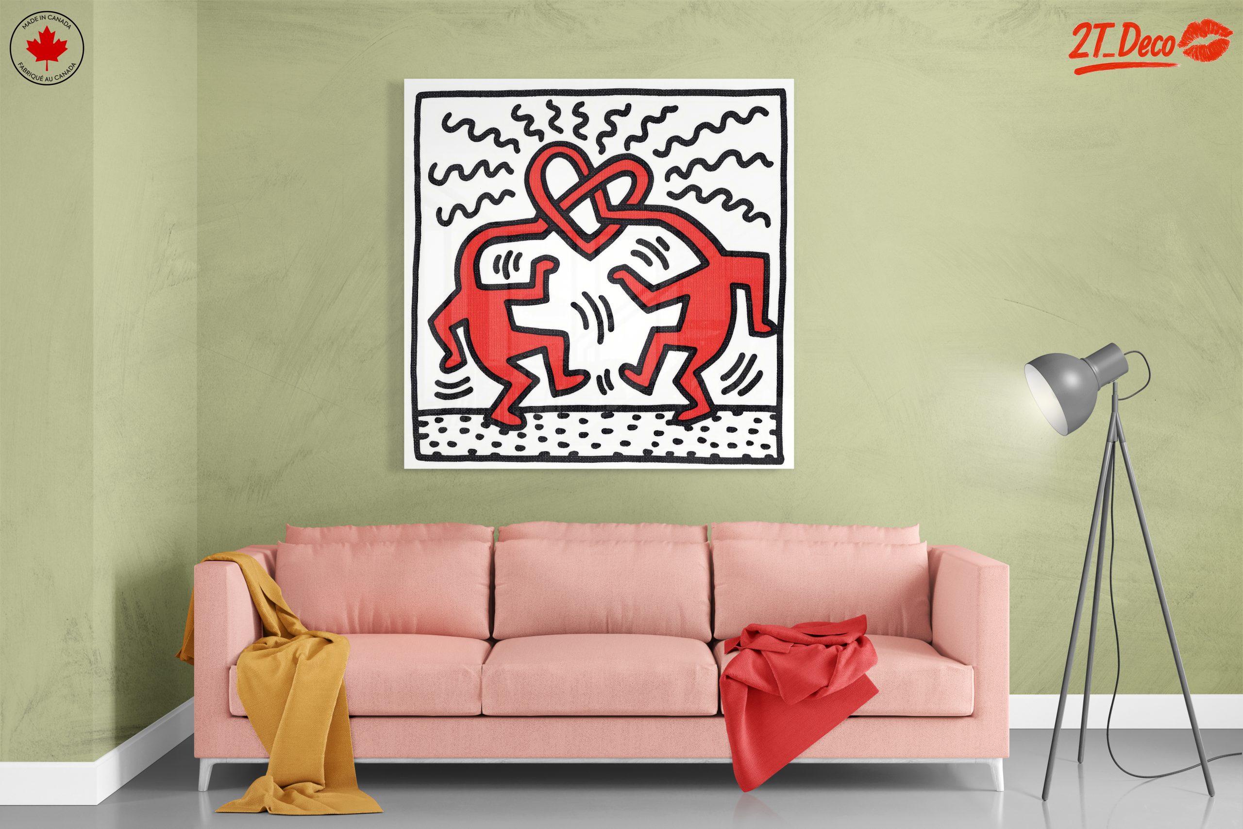 Playful Contemporary Pop Art Design of Figures - Image 7
