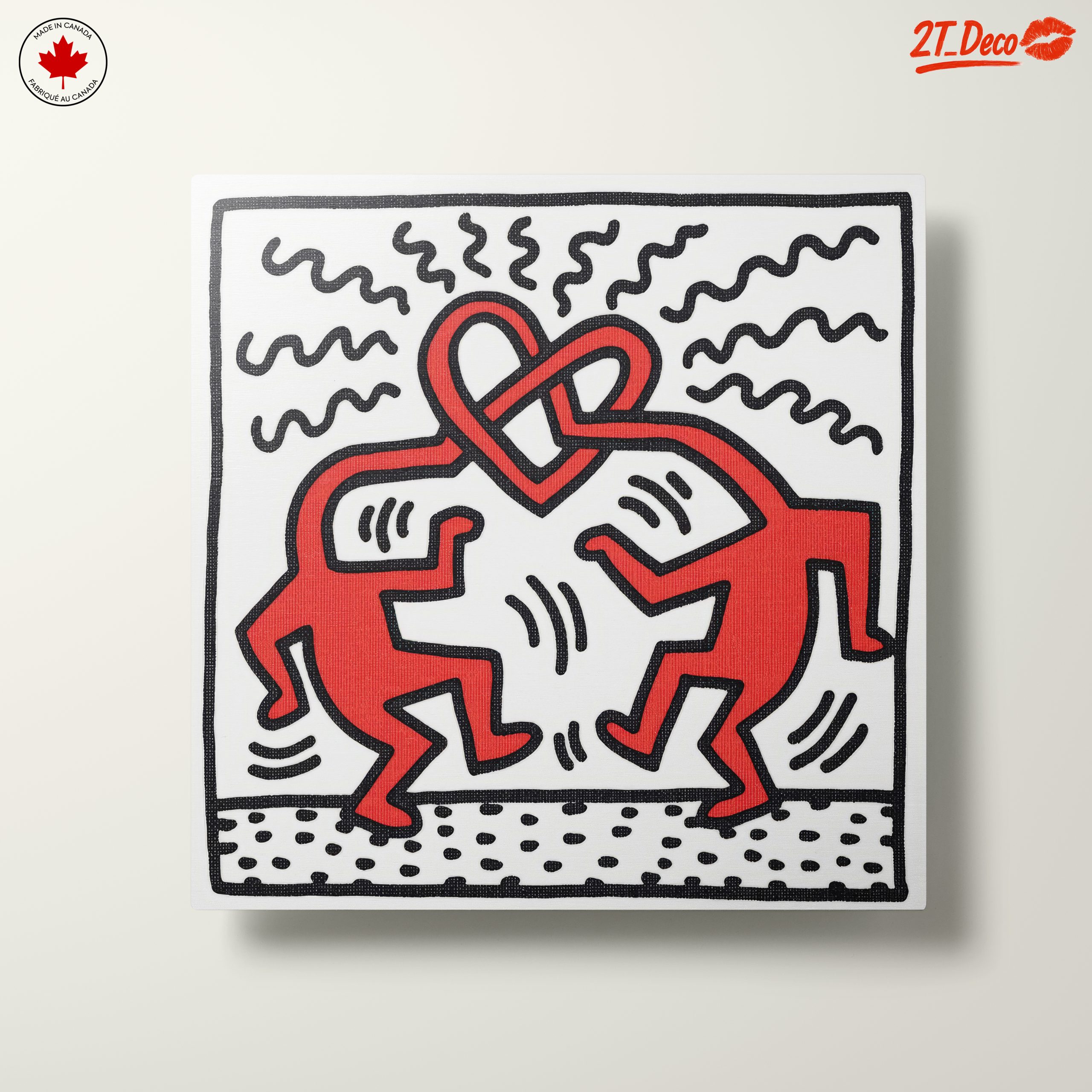Playful Contemporary Pop Art Design of Figures - Image 10