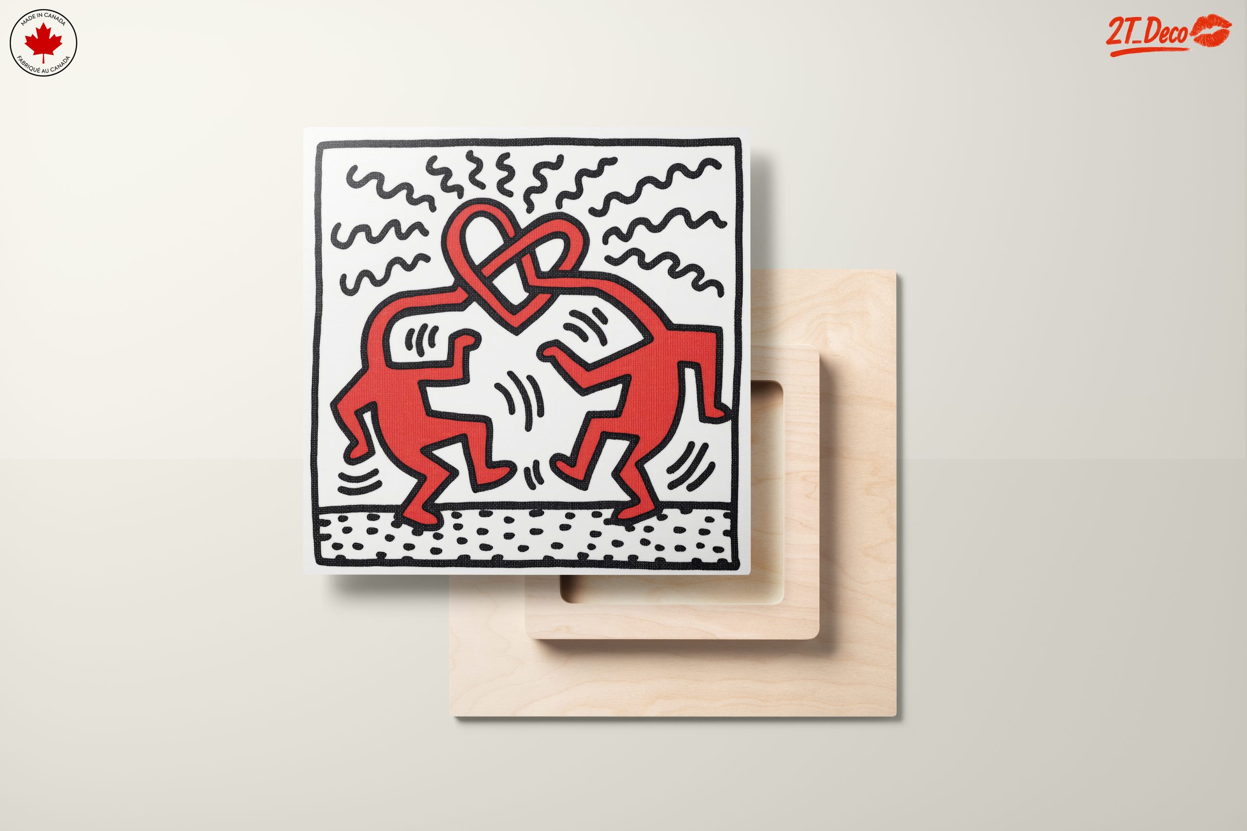 Playful Contemporary Pop Art Design of Figures - Image 11