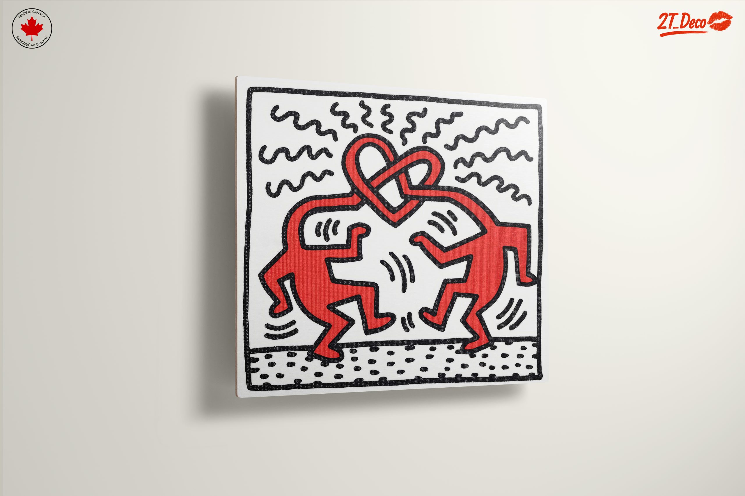 Playful Contemporary Pop Art Design of Figures - Image 13