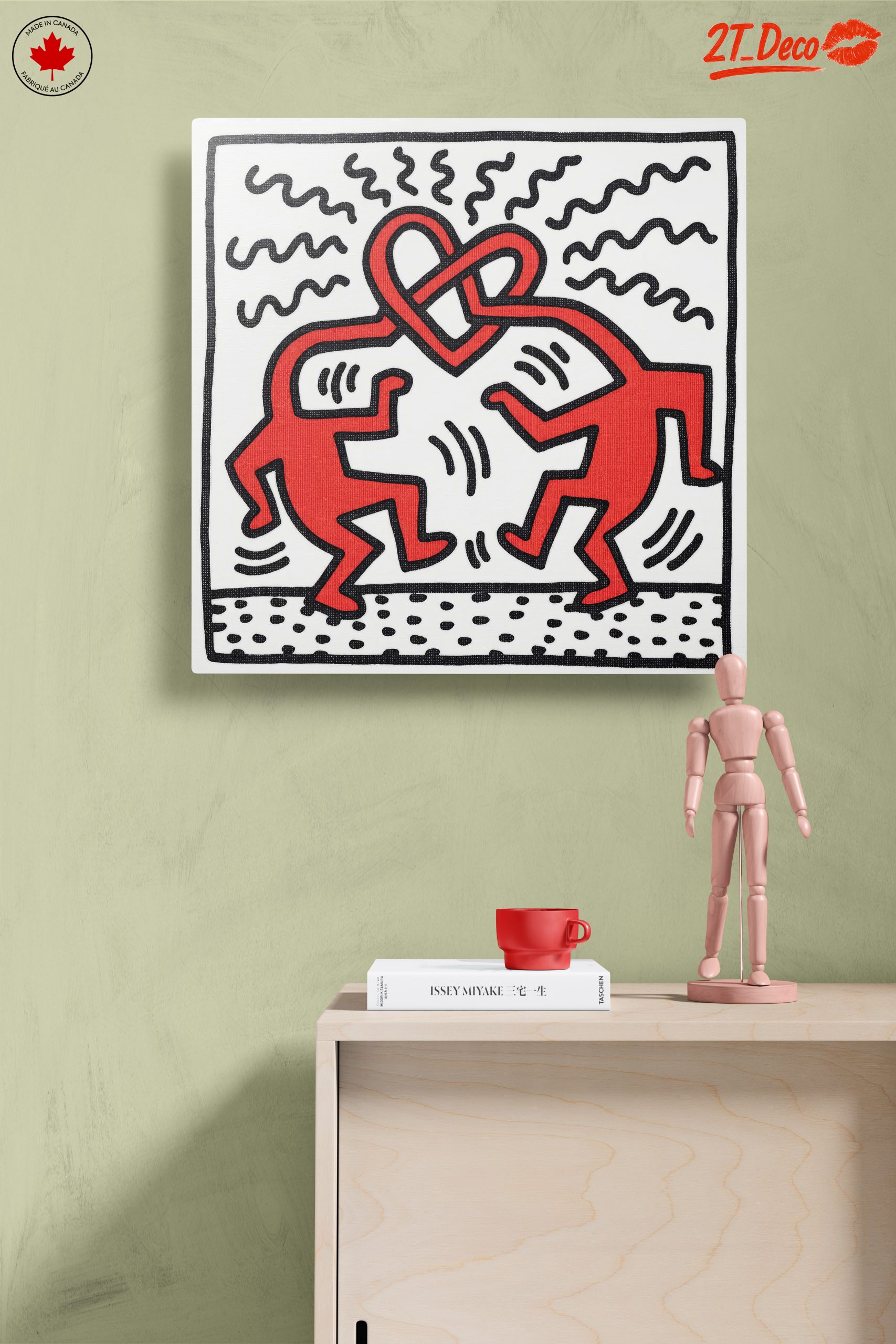 Playful Contemporary Pop Art Design of Figures - Image 14