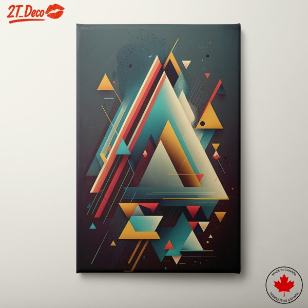 Dynamic Geometric Abstract Art 2