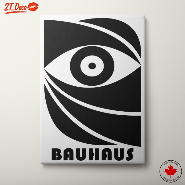 Bauhaus Style Eye Design Art