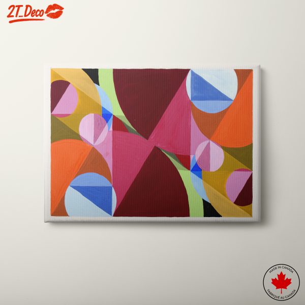 Vibrant Abstract Geometric Artwork 2