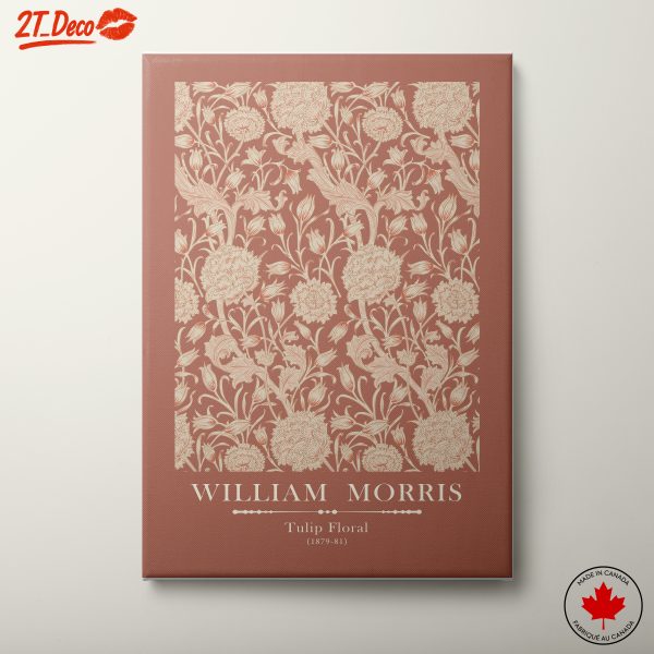 William Morris Tulip Floral Art
