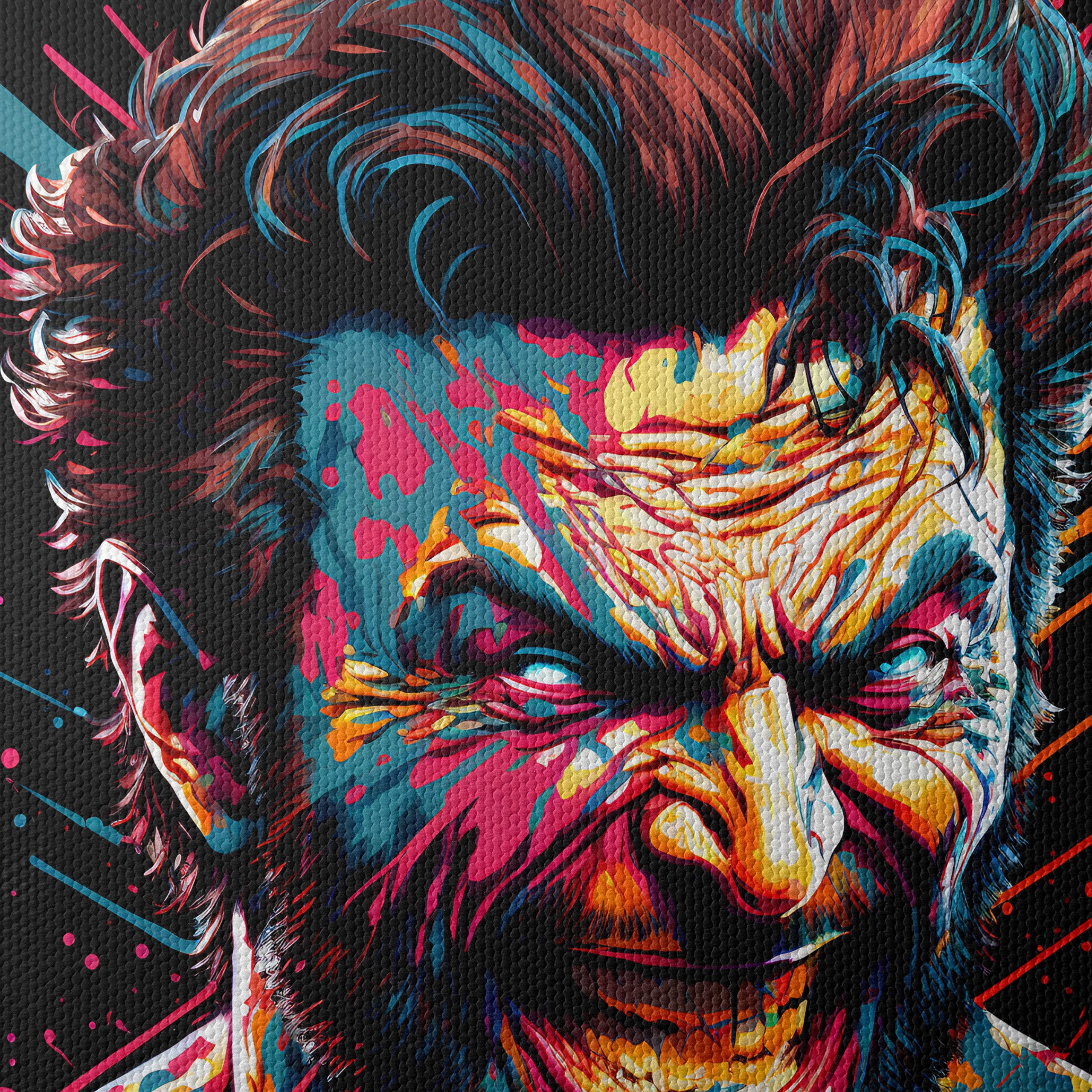 Vibrant Bold Character Art Featuring Wolverine - Image 4