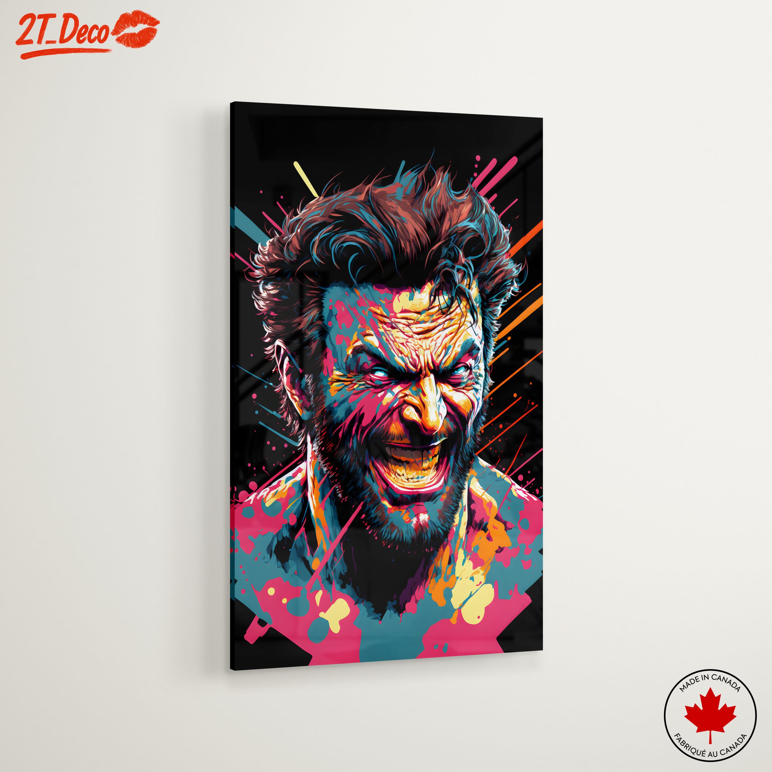 Vibrant Bold Character Art Featuring Wolverine - Image 6