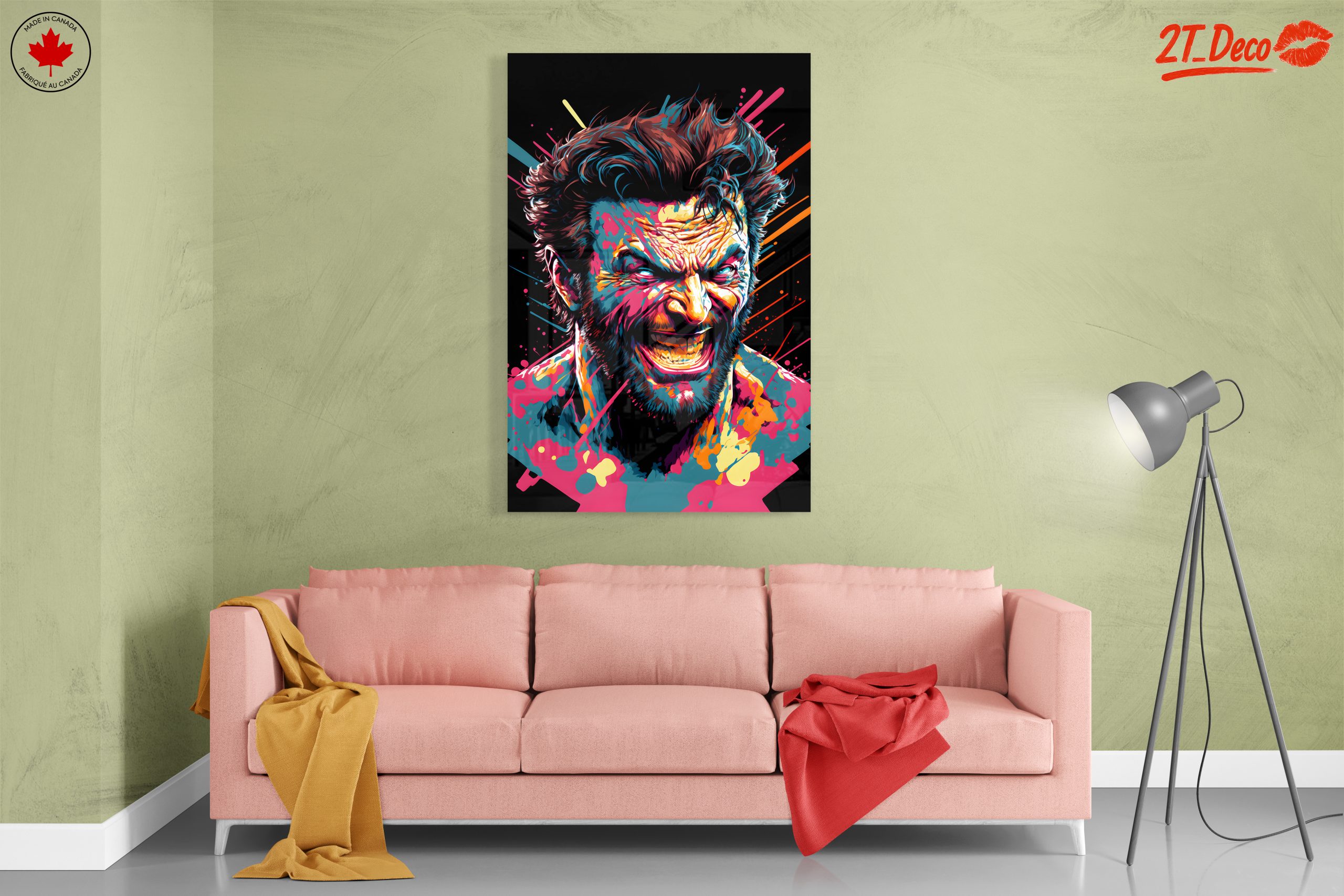 Vibrant Bold Character Art Featuring Wolverine - Image 7