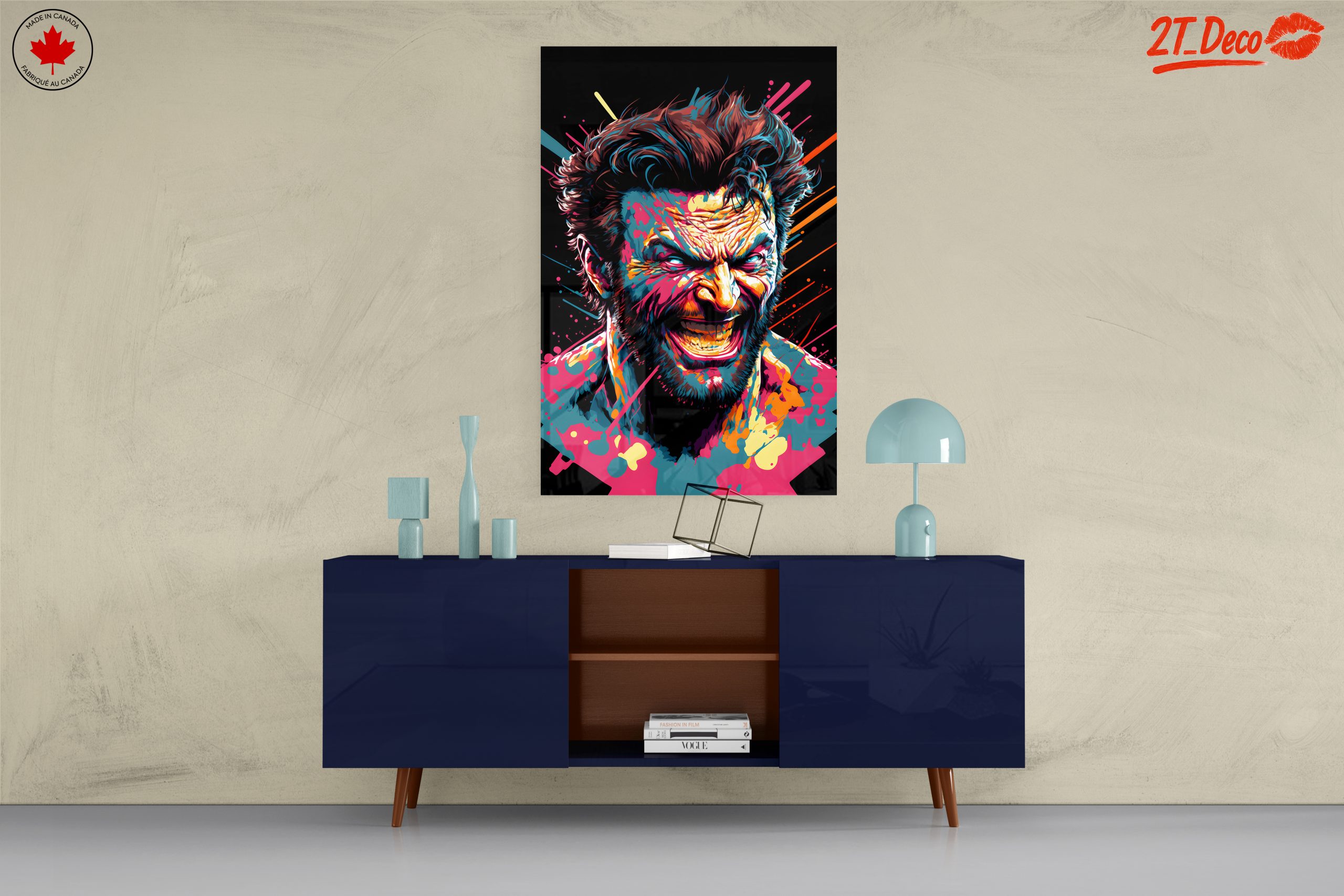 Vibrant Bold Character Art Featuring Wolverine - Image 8