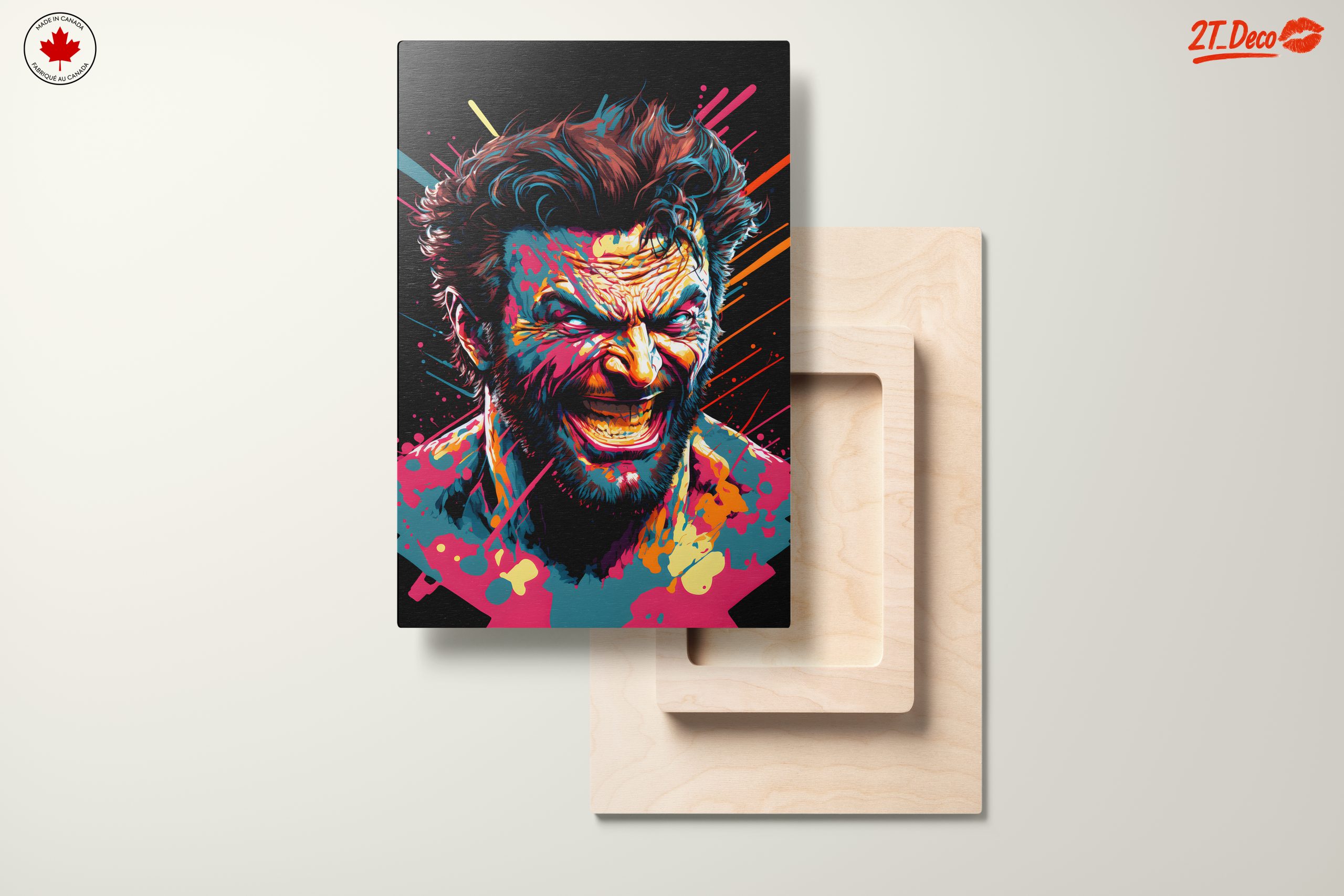 Vibrant Bold Character Art Featuring Wolverine - Image 11