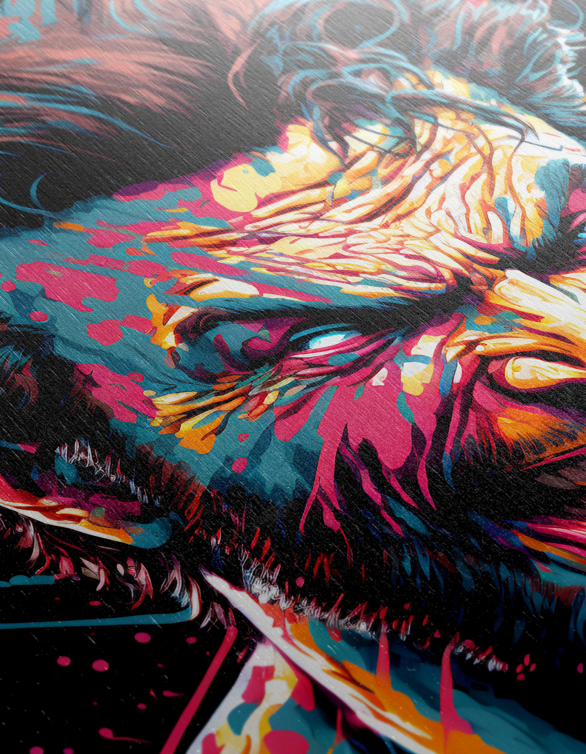 Vibrant Bold Character Art Featuring Wolverine - Image 12