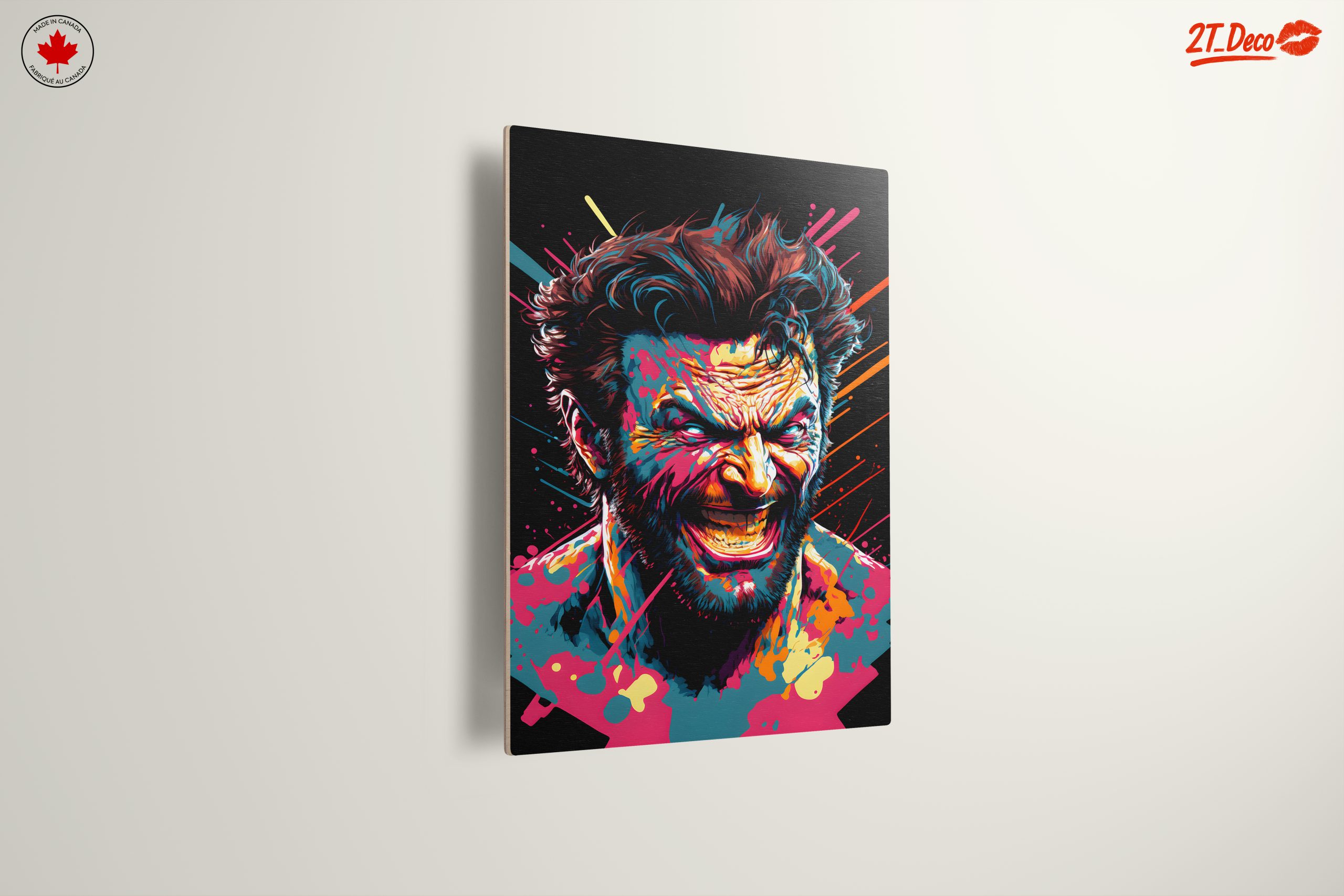 Vibrant Bold Character Art Featuring Wolverine - Image 13