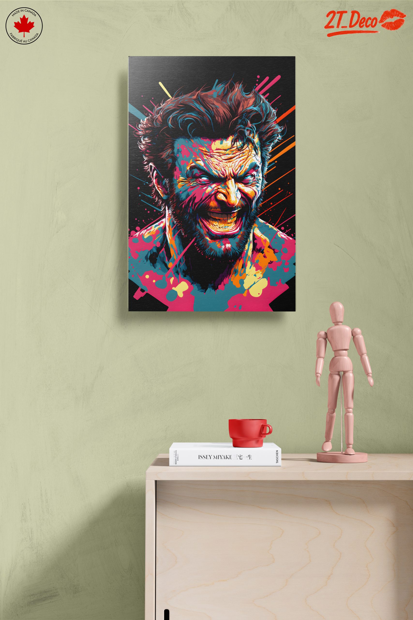 Vibrant Bold Character Art Featuring Wolverine - Image 14